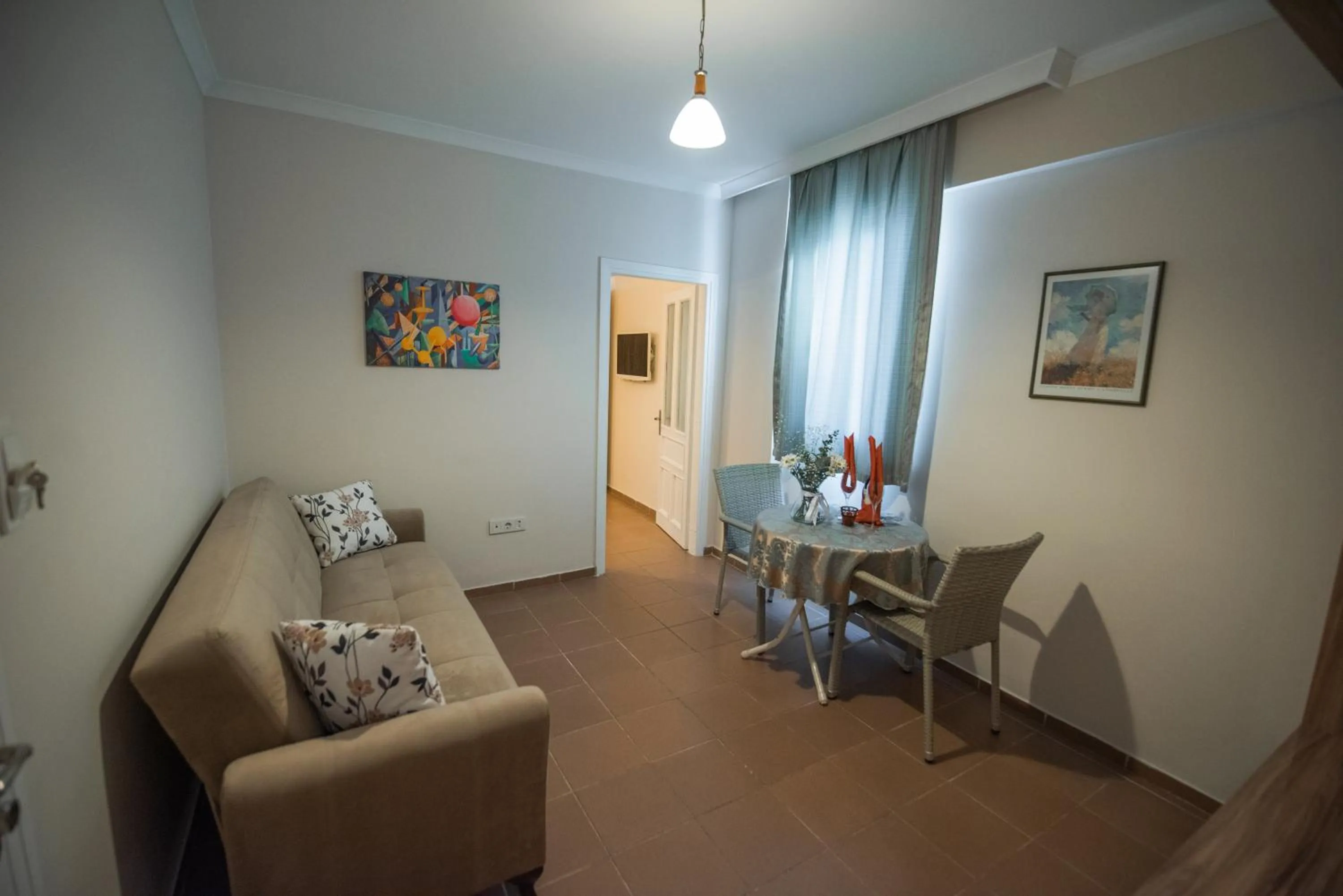 Seating area in Narcis Apart Hotel