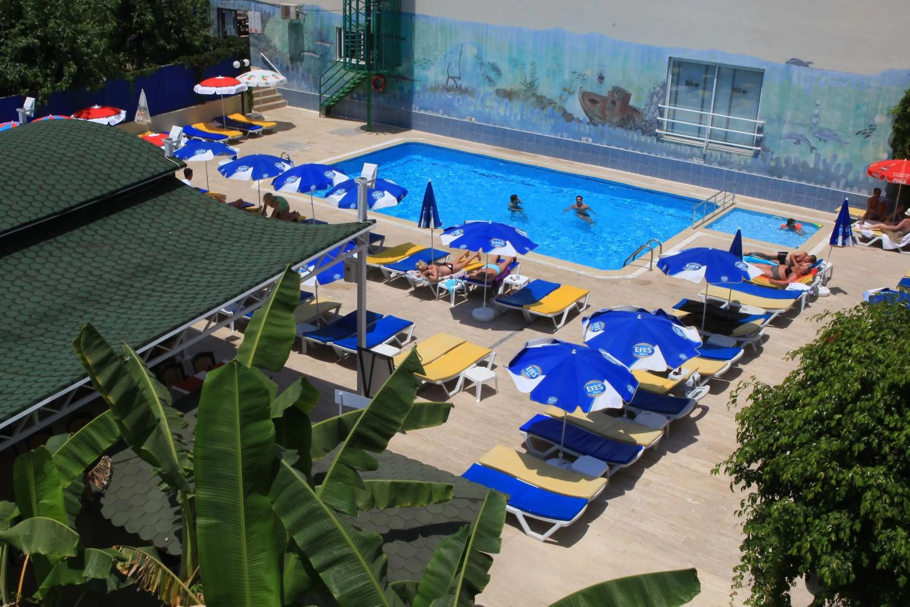 Swimming pool in Narcis Apart Hotel