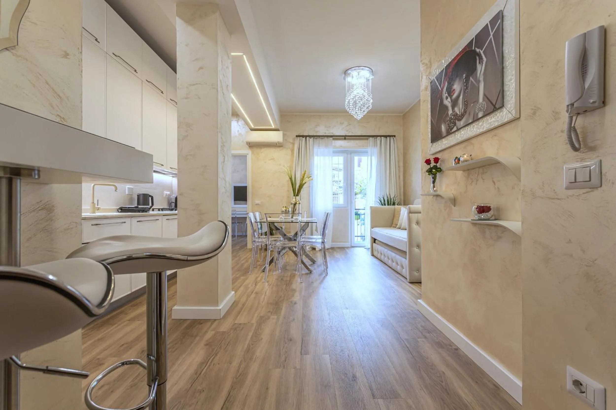 Kitchen or kitchenette in San Pietro Panoramic View