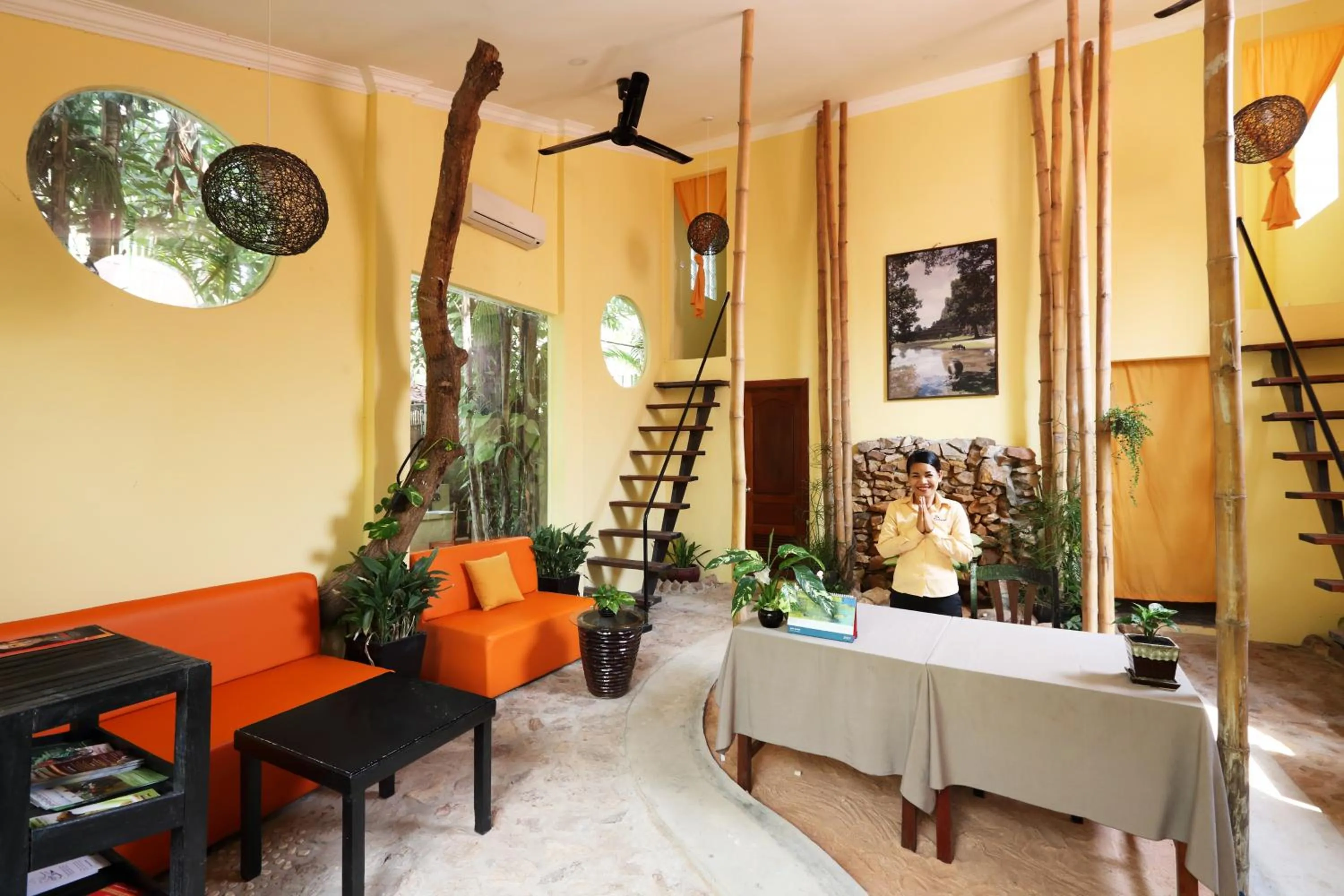 Lobby or reception in The Cockatoo Nature Resort & Spa