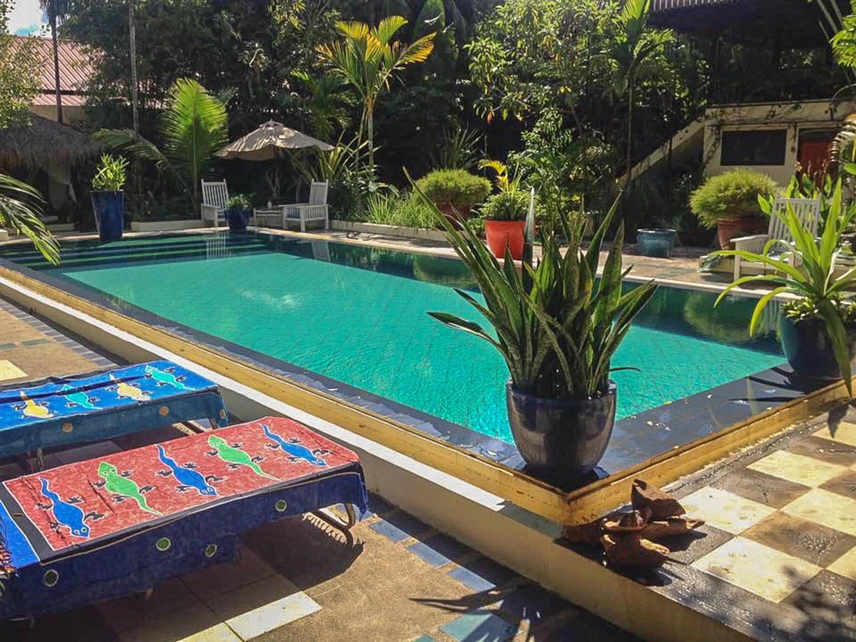 Swimming pool in The Cockatoo Nature Resort & Spa