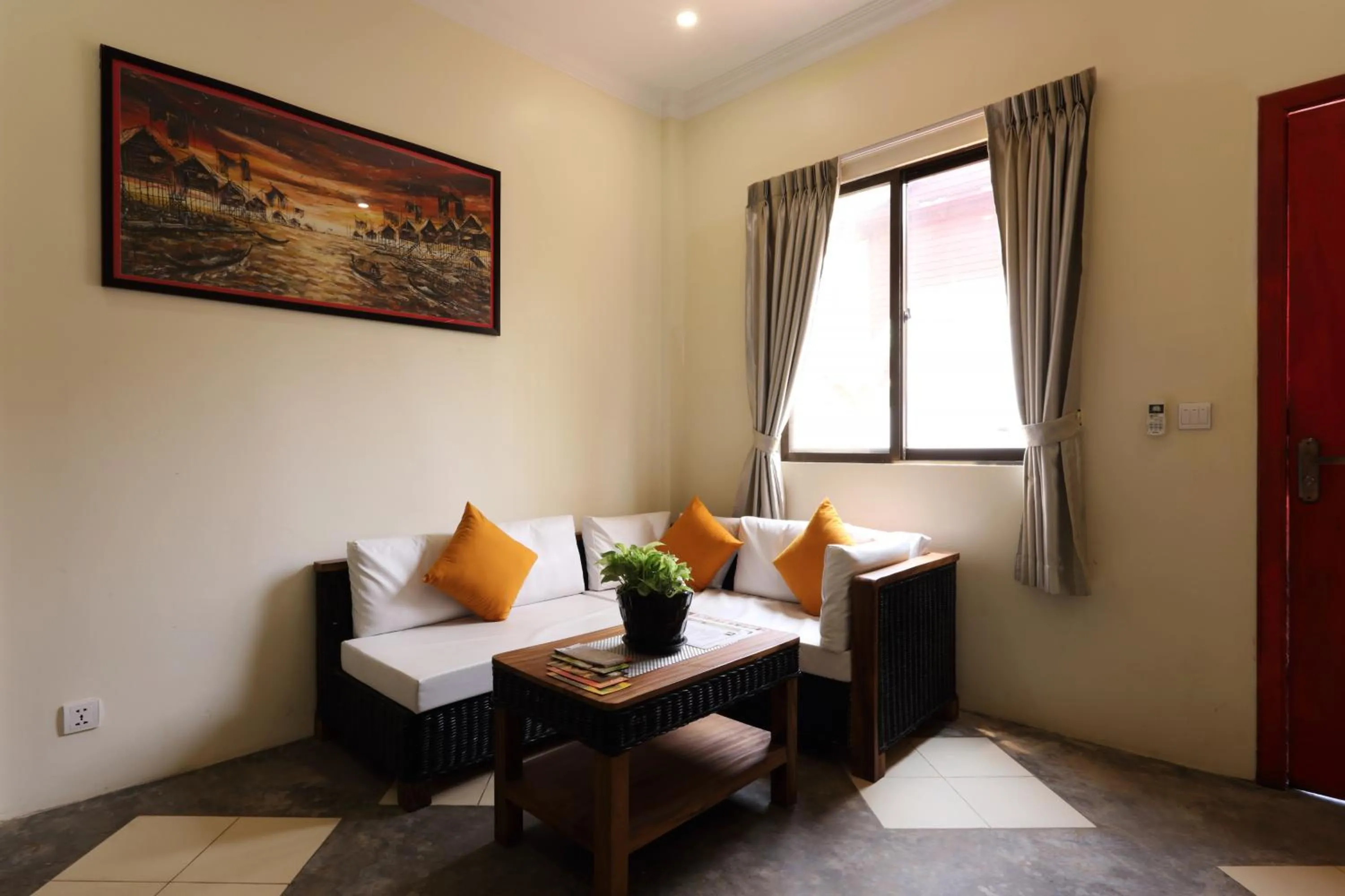 Living room in The Cockatoo Nature Resort & Spa