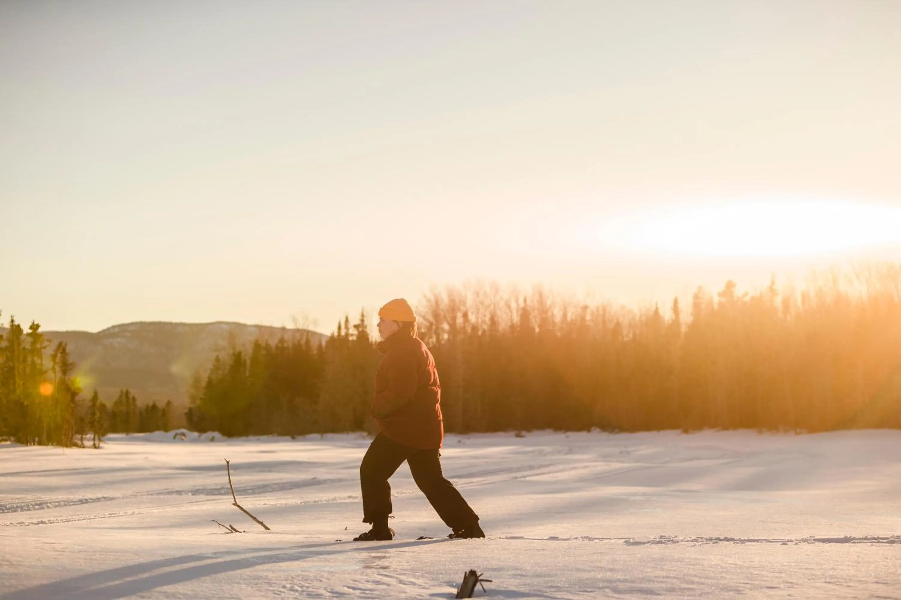 Winter in Chalets du bout du monde