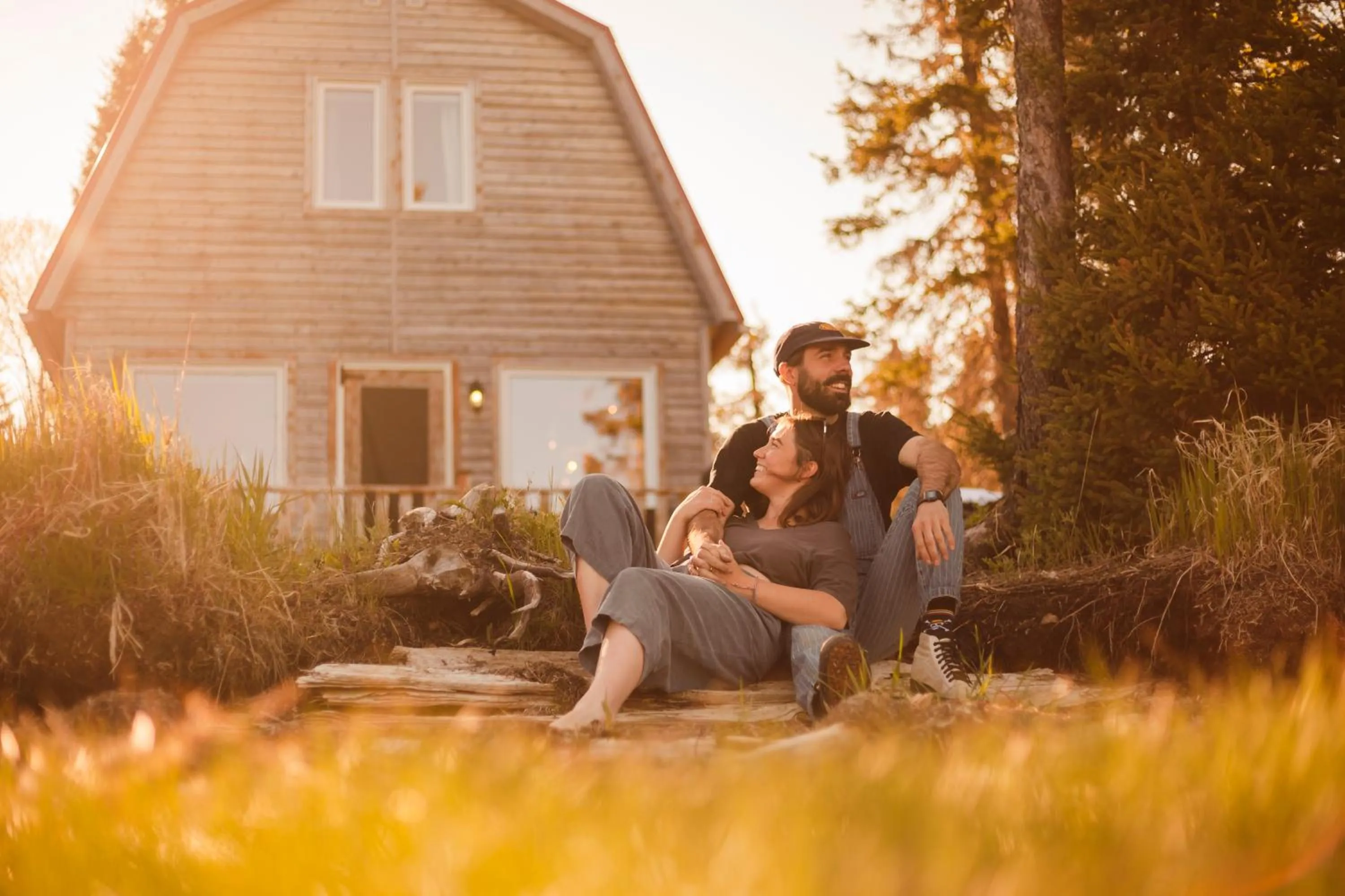 Garden in Chalets du bout du monde