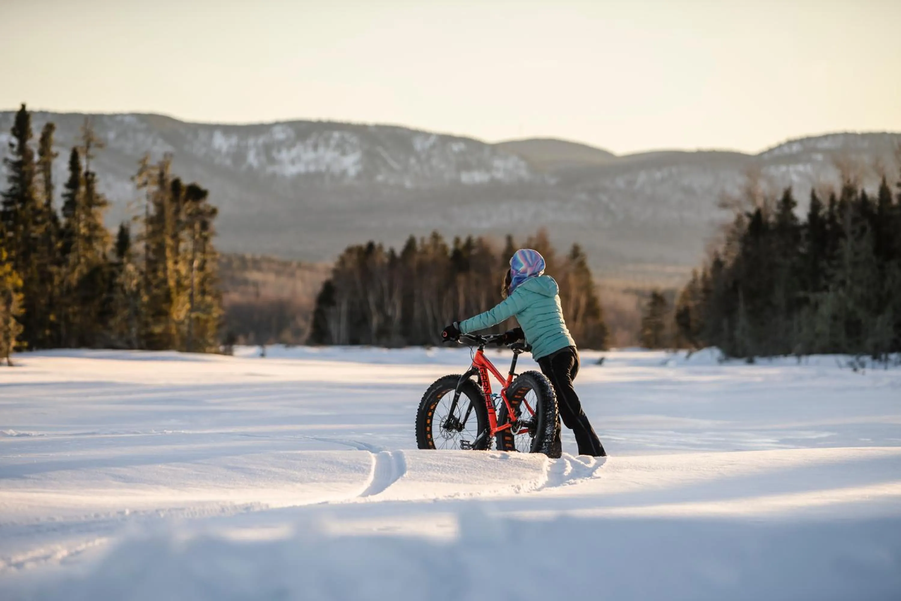Winter in Chalets du bout du monde