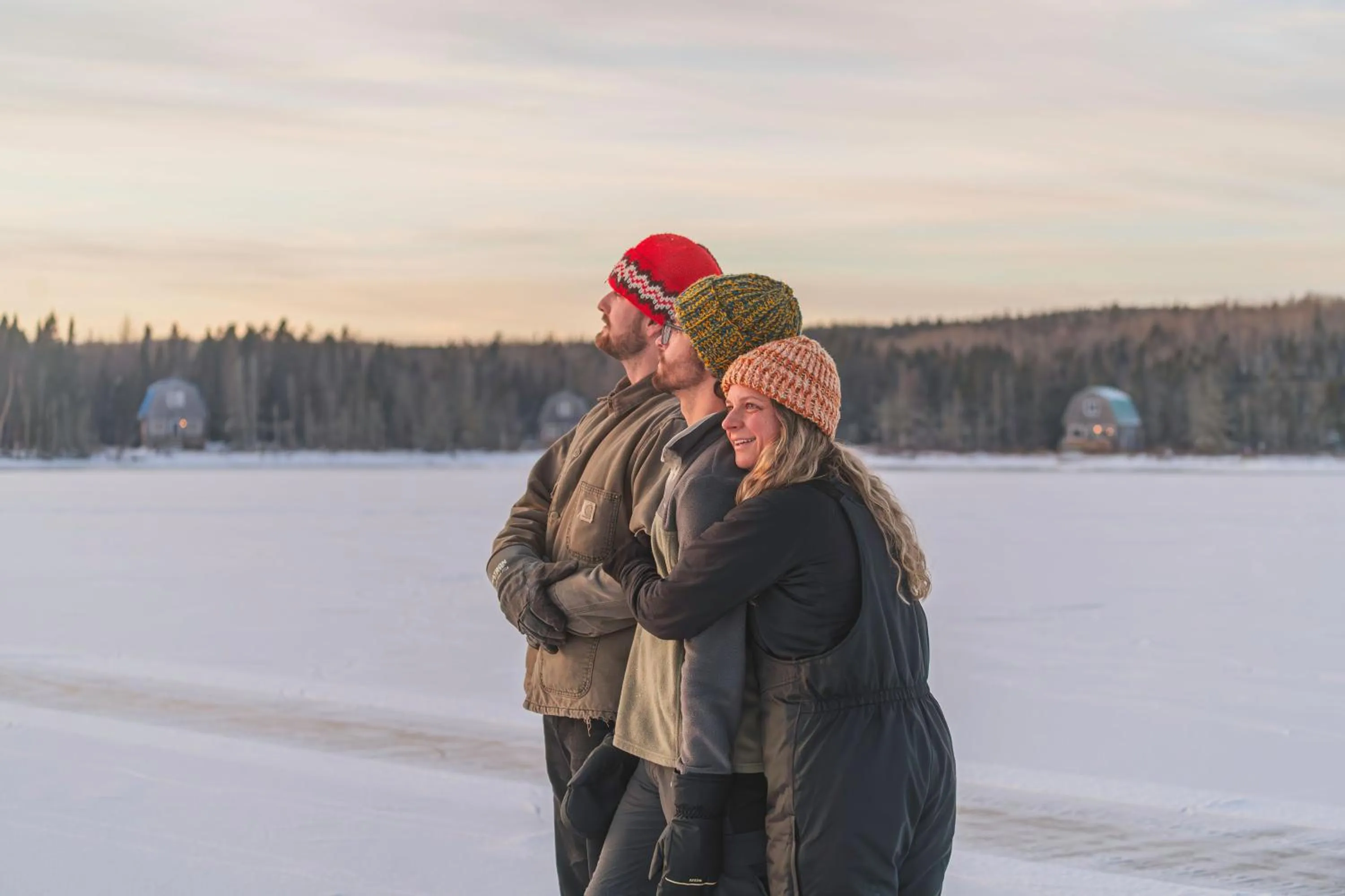 Winter in Chalets du bout du monde