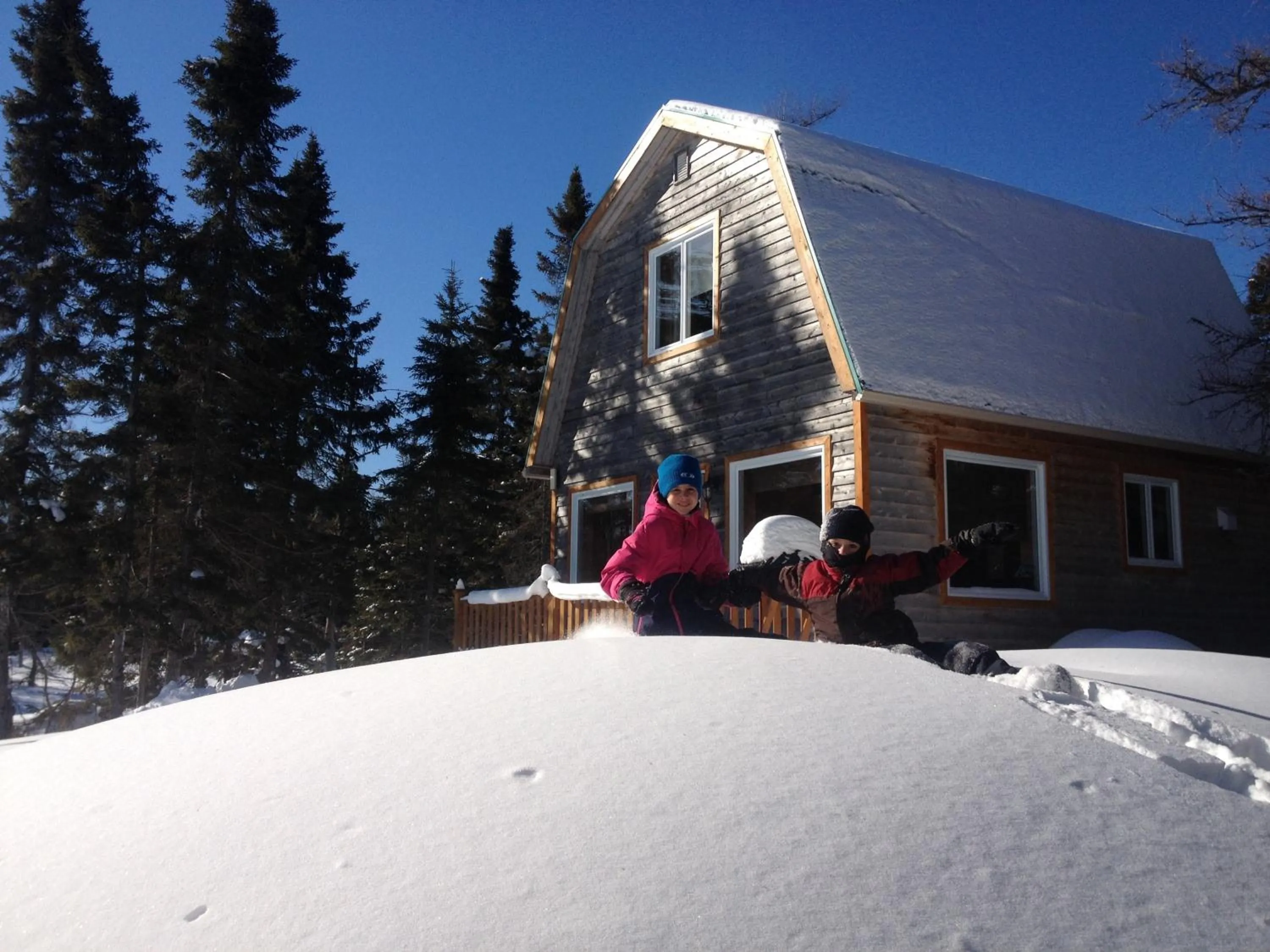 Facade/entrance in Chalets du bout du monde