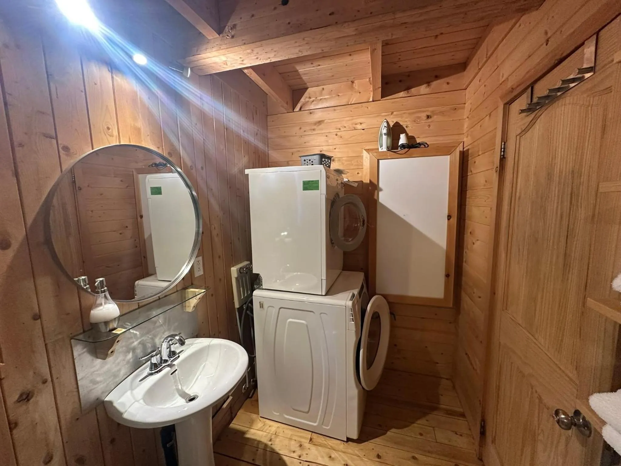 laundry in Chalets du bout du monde