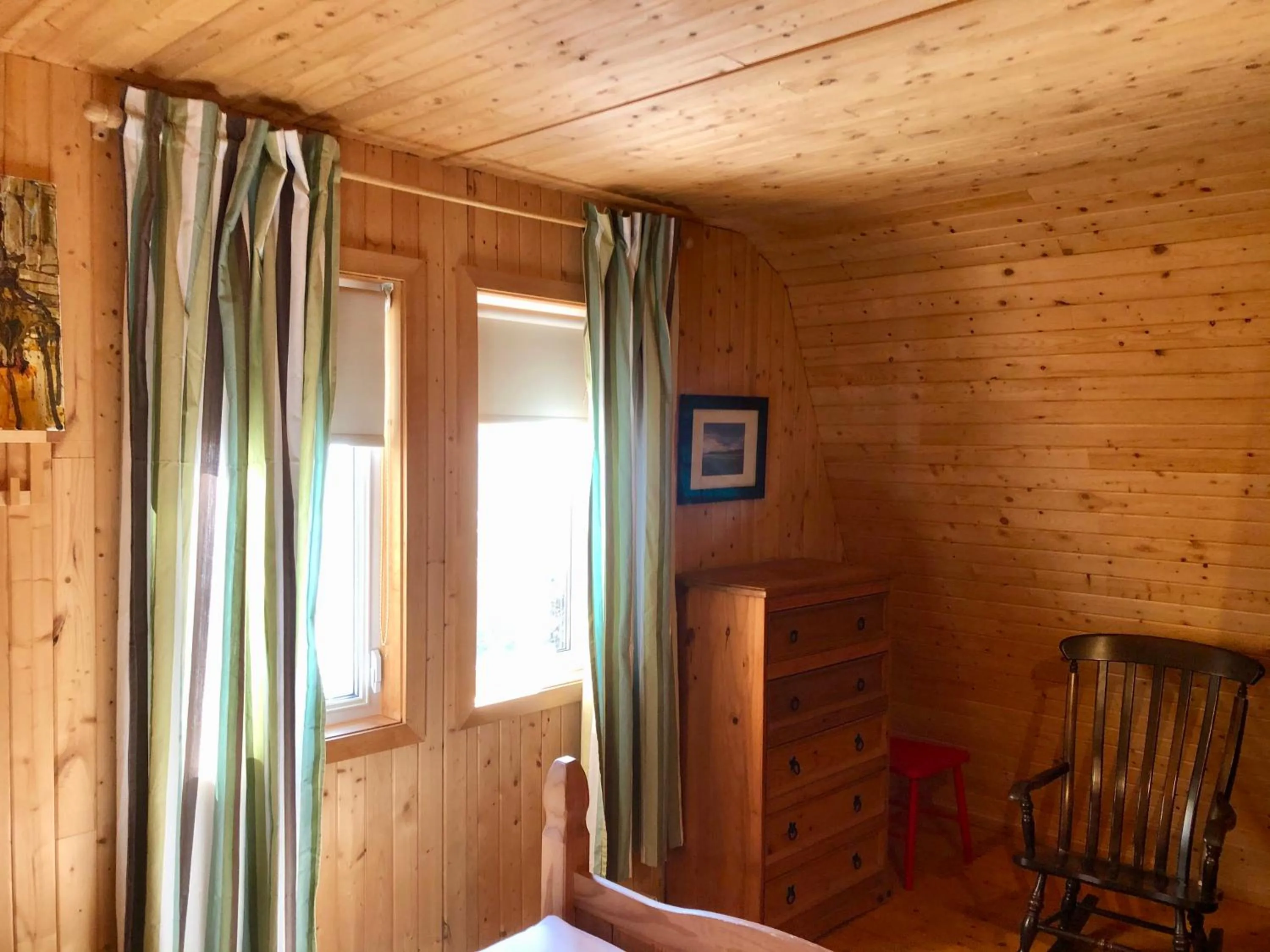 Bedroom, Bed in Chalets du bout du monde