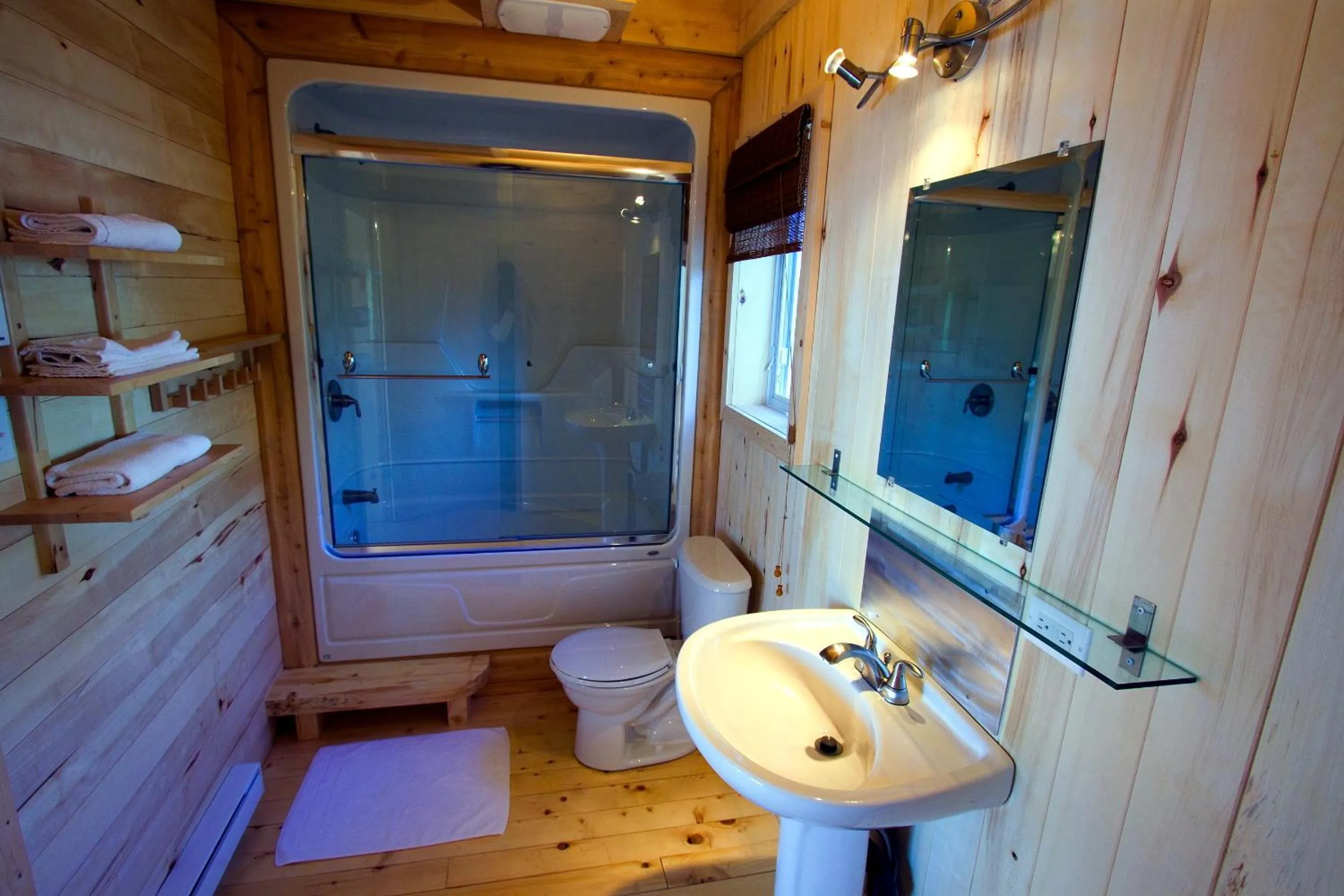 Bathroom in Chalets du bout du monde