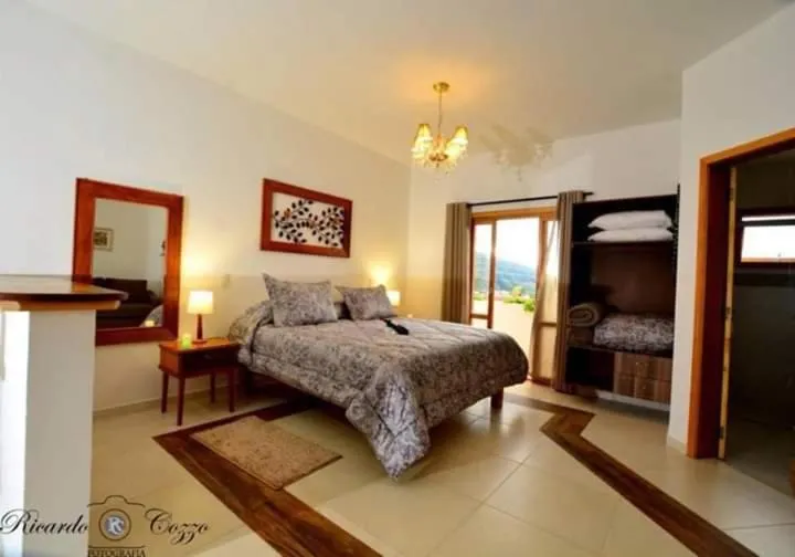 Bed in Hotel Villa Greenberg