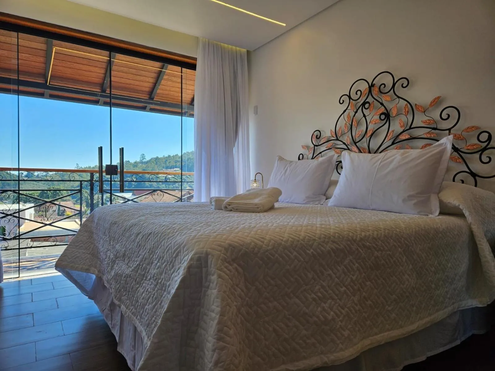Bed in Hotel Villa Greenberg