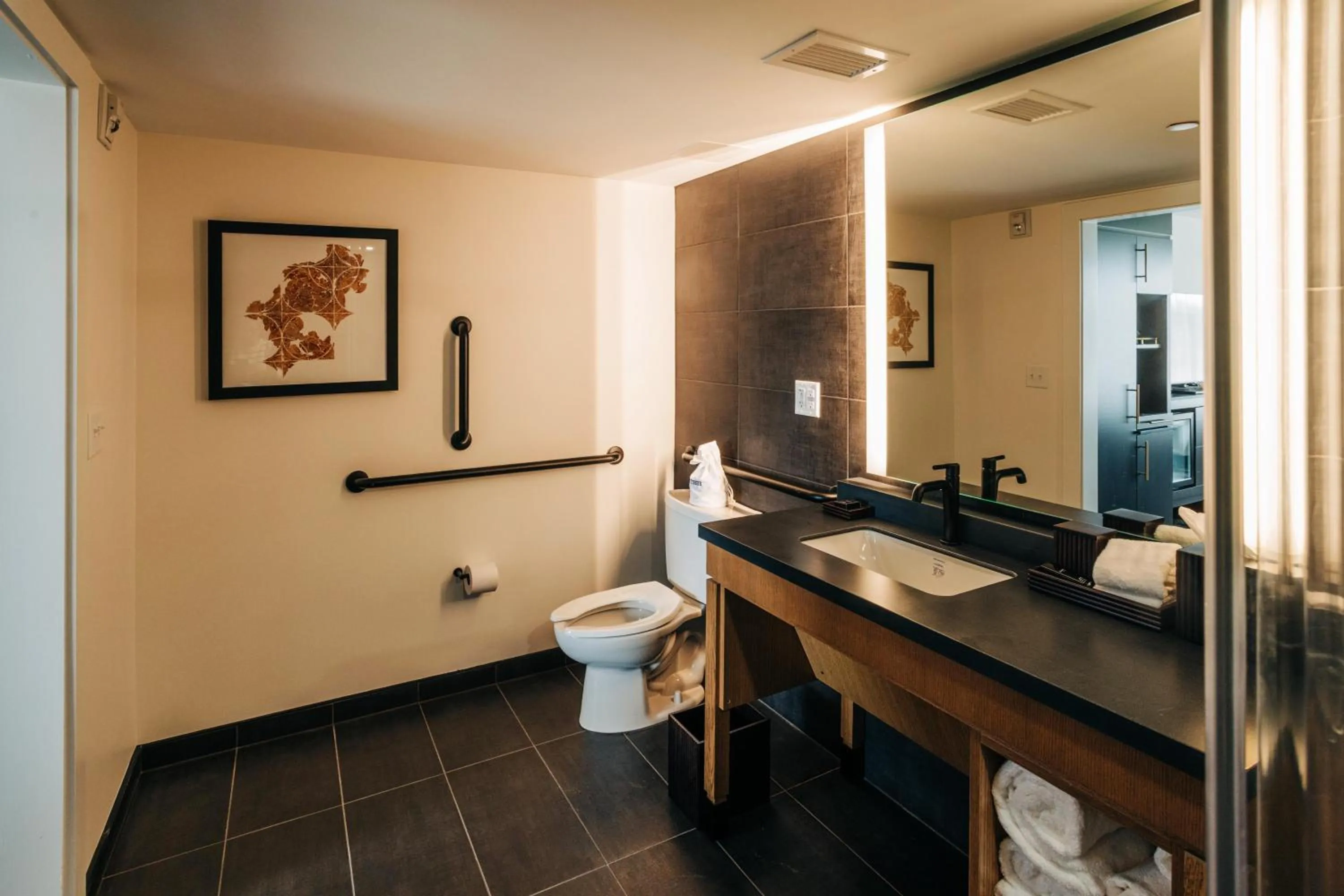 Bathroom in The Trail Hotel