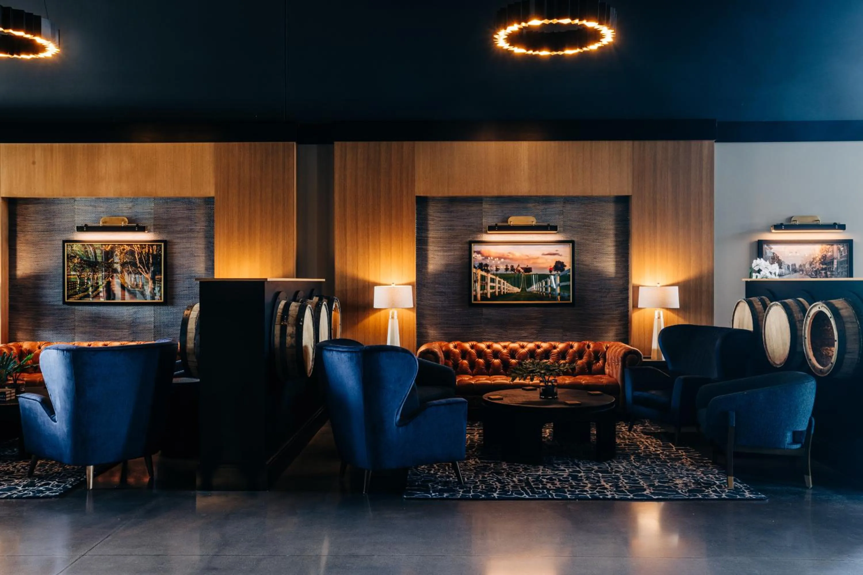 Lobby or reception in The Trail Hotel