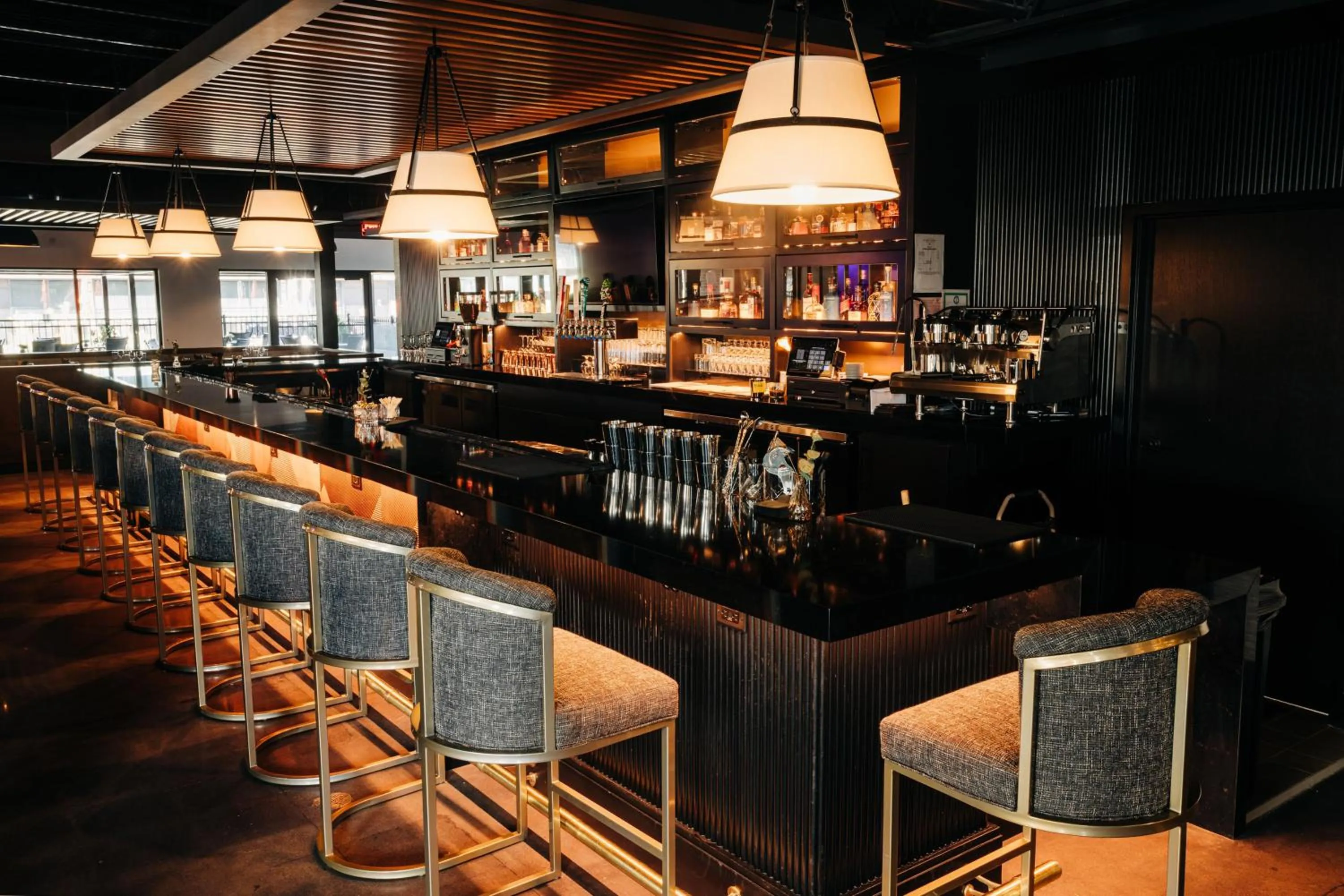 Lounge or bar in The Trail Hotel