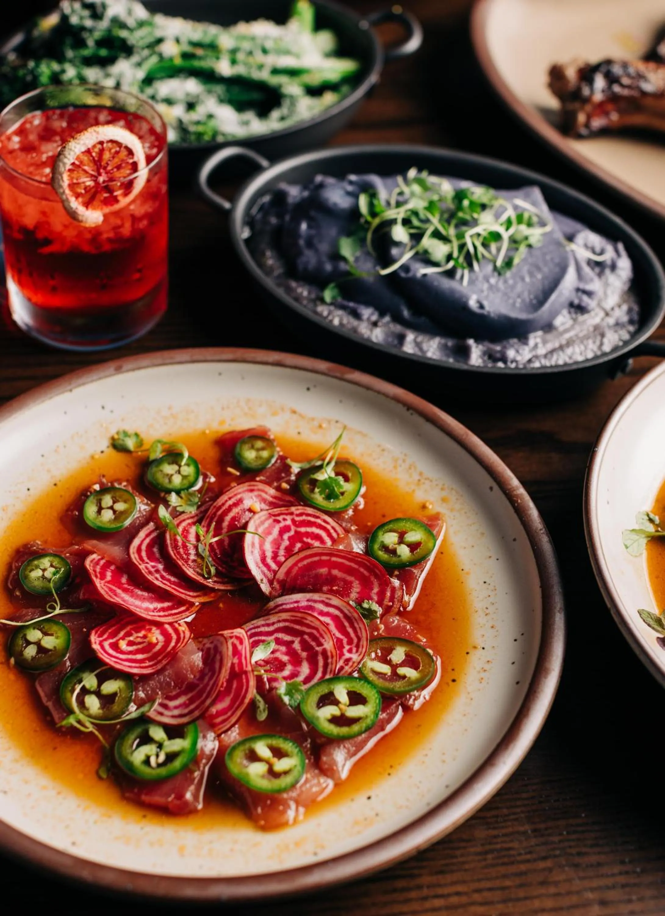 Food and drinks in The Trail Hotel