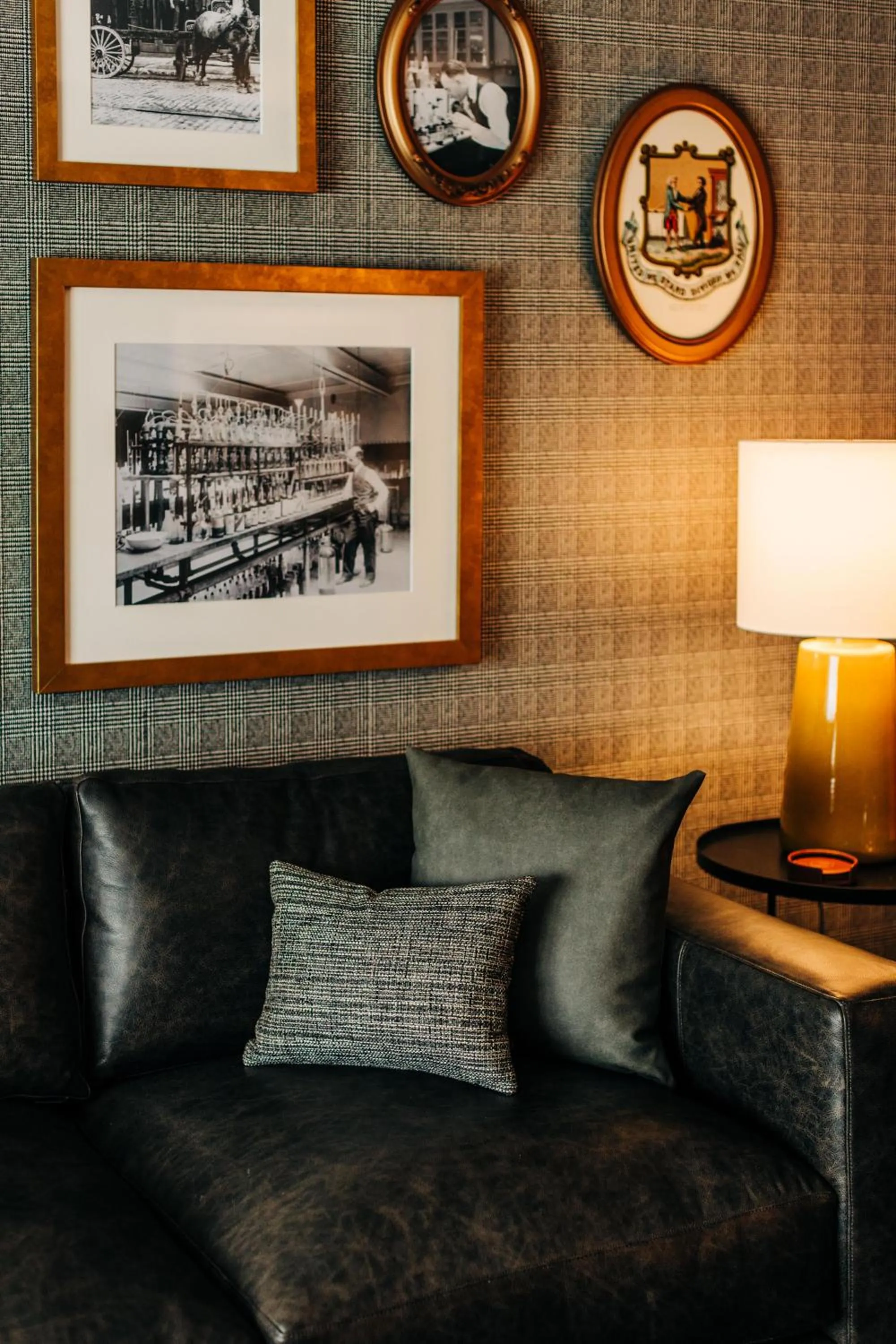 Seating area in The Trail Hotel