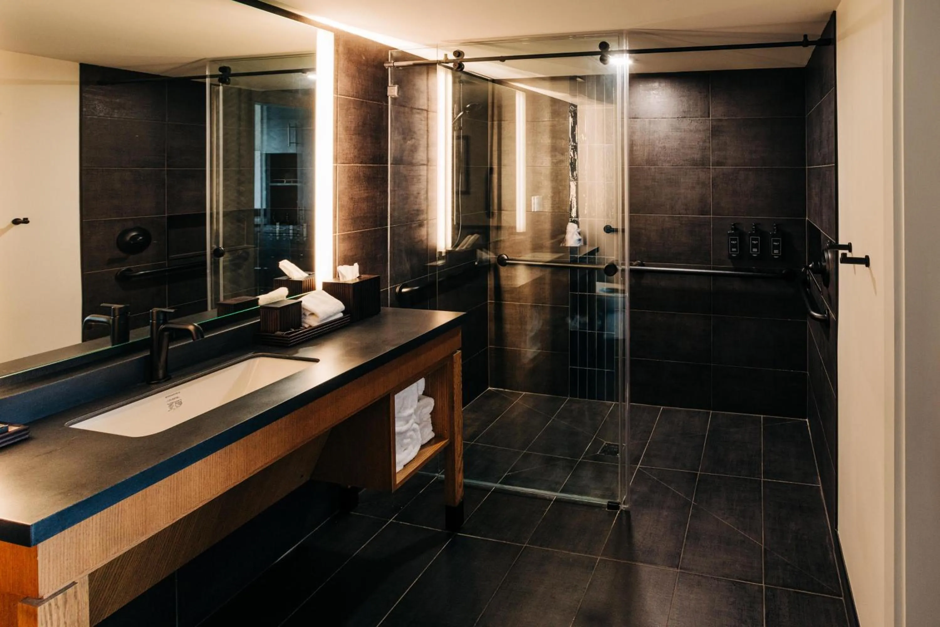 Bathroom in The Trail Hotel