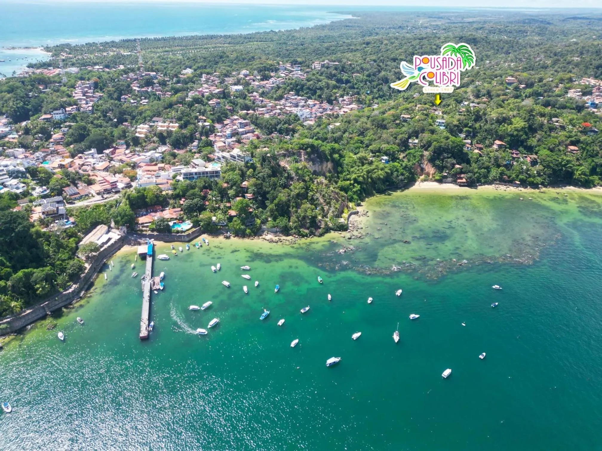 Location in Pousada Colibri