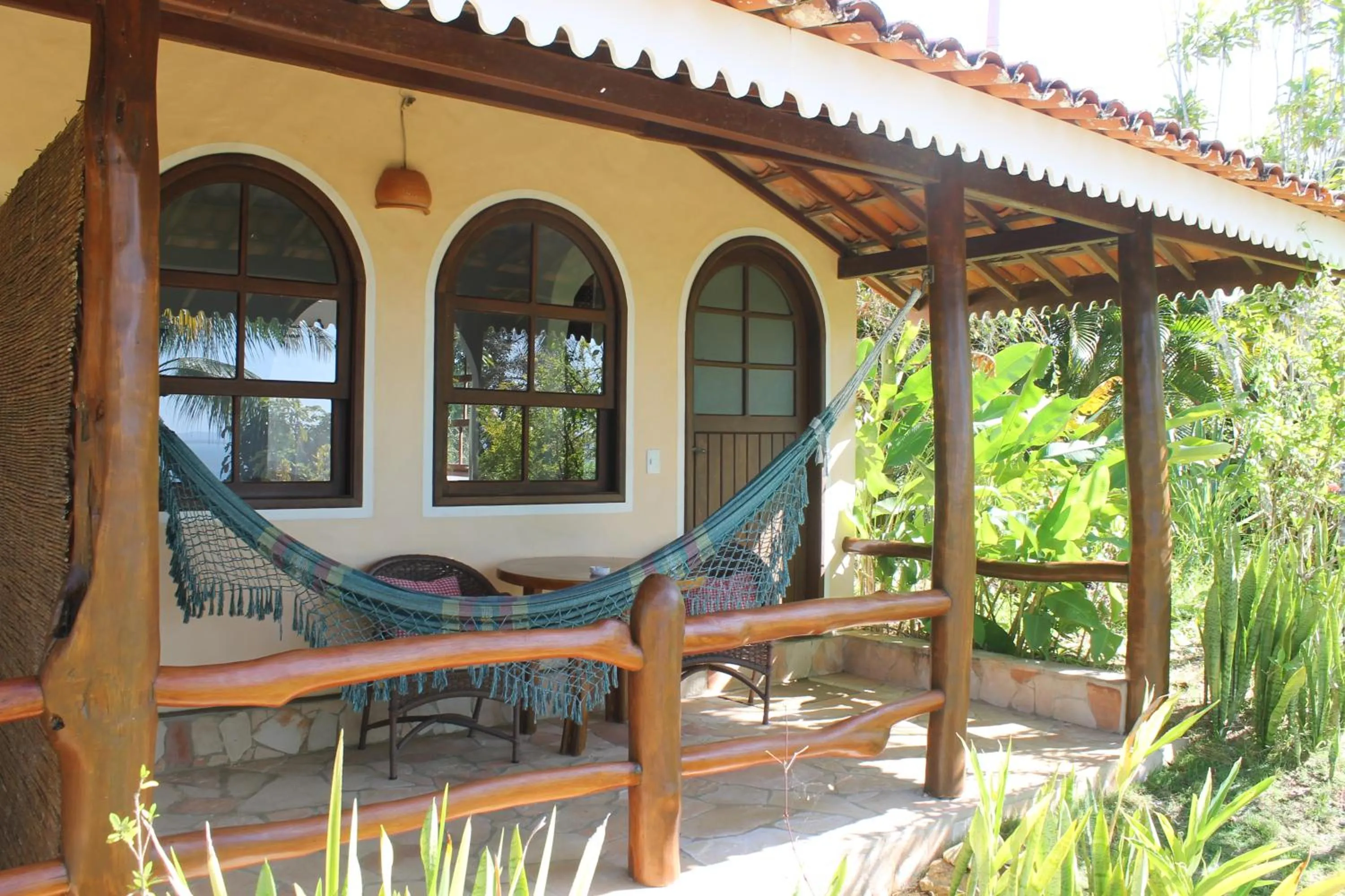 Garden in Pousada Colibri