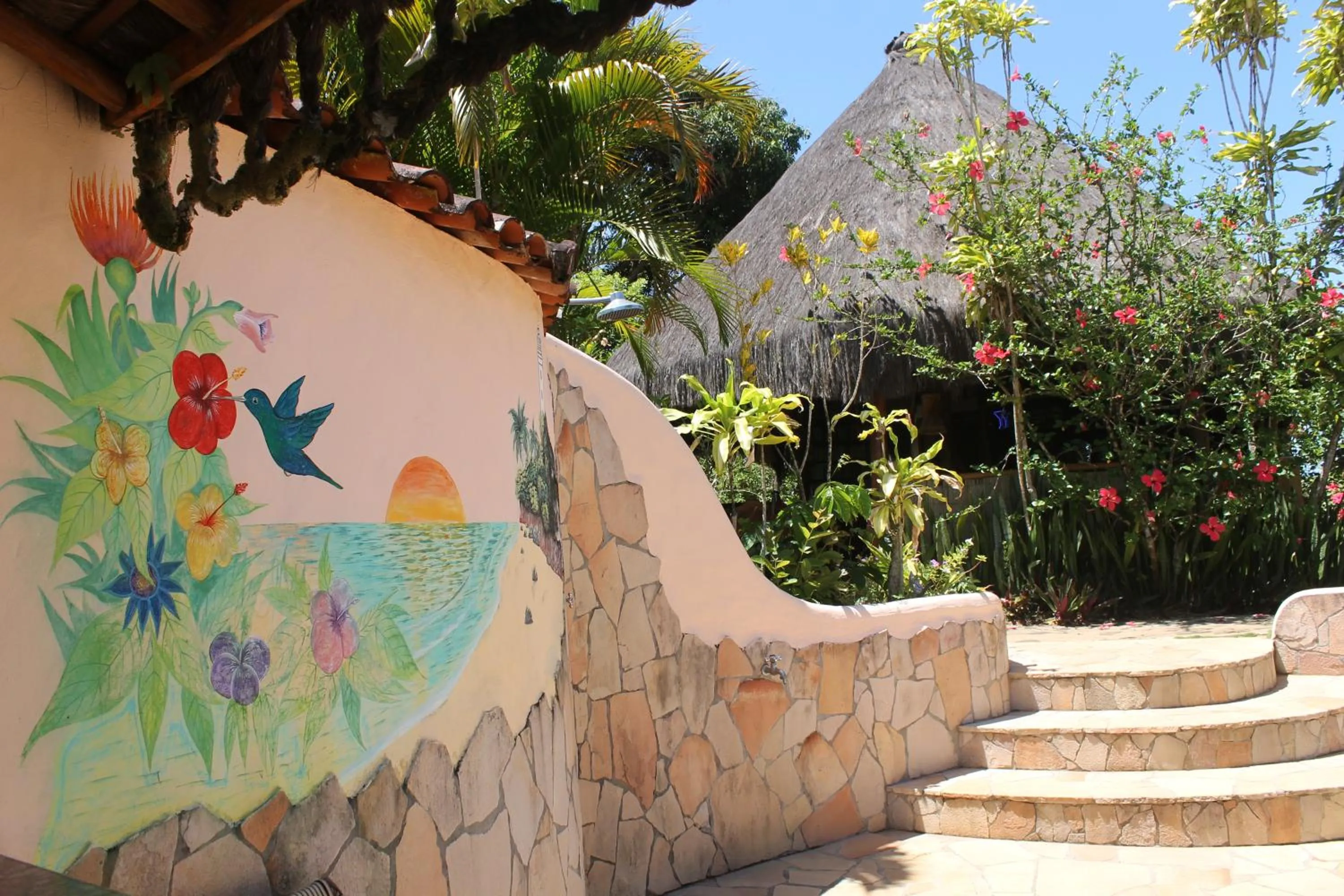 Garden in Pousada Colibri