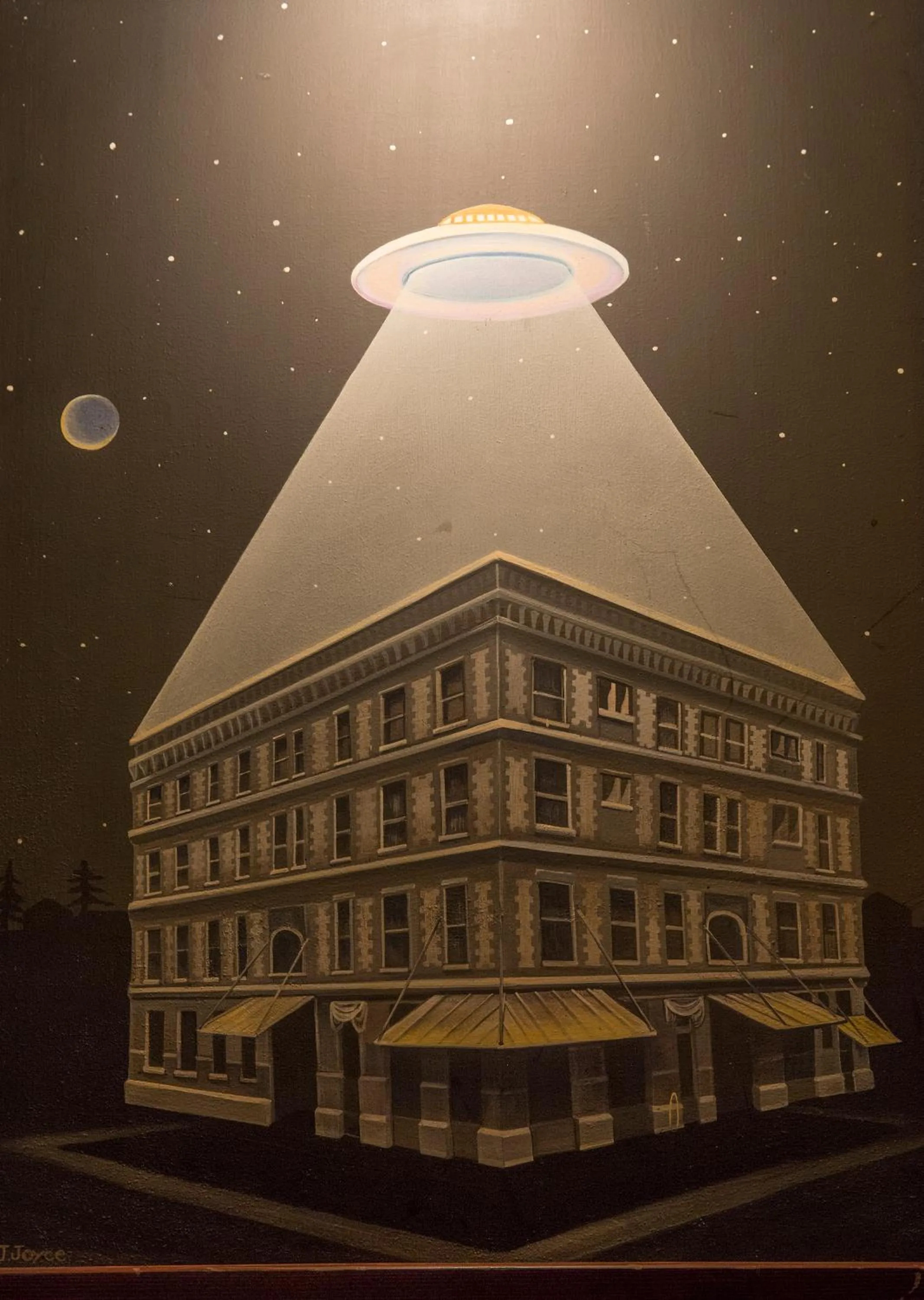 Decorative detail in McMenamins Hotel Oregon