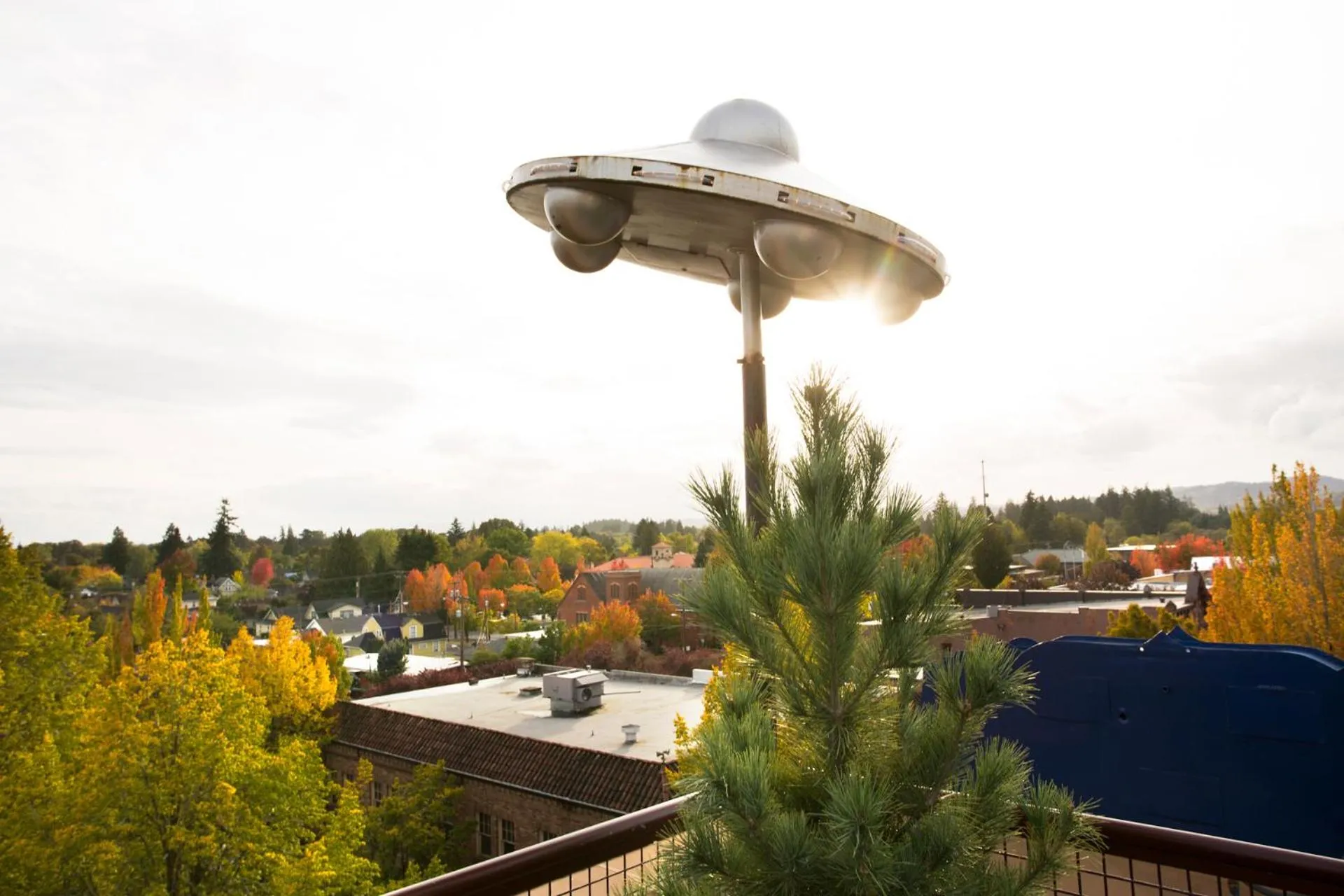 View (from property/room) in McMenamins Hotel Oregon