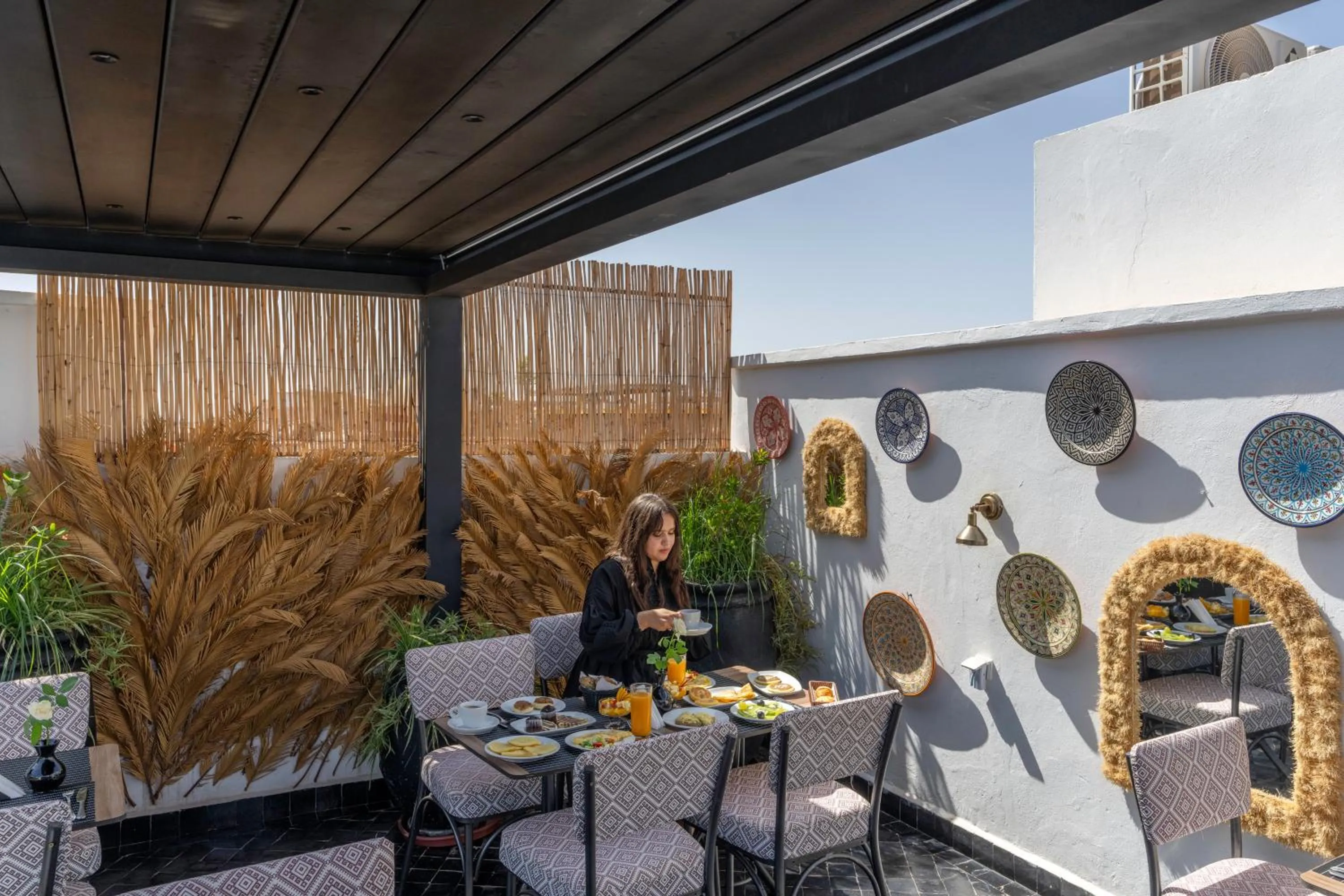 Balcony/Terrace in Maison H Kasbah