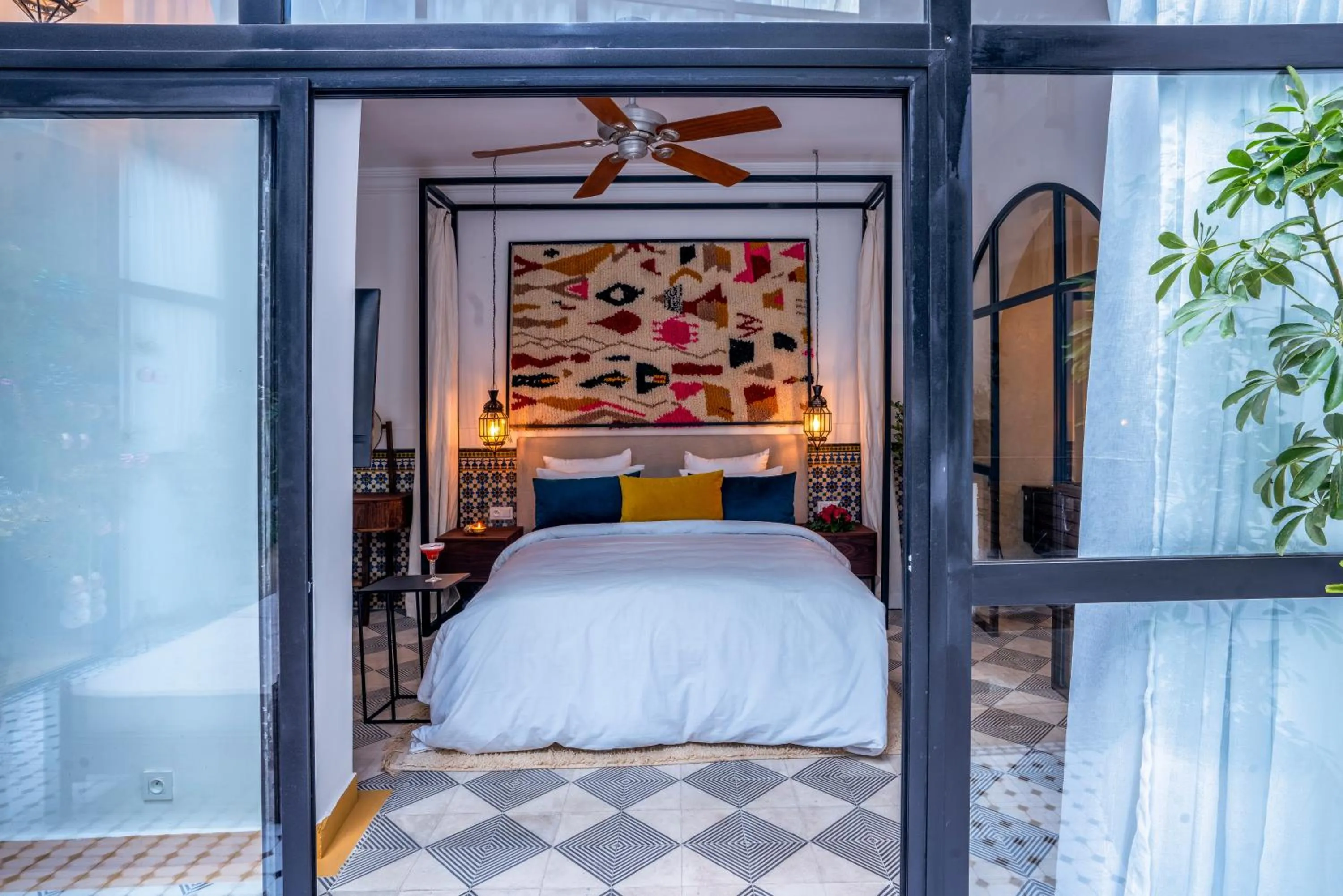 Bed in Maison H Kasbah