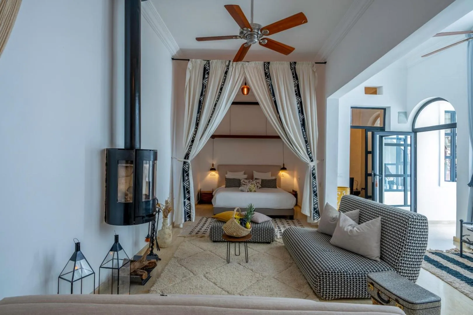 Bedroom, Bed in Maison H Kasbah