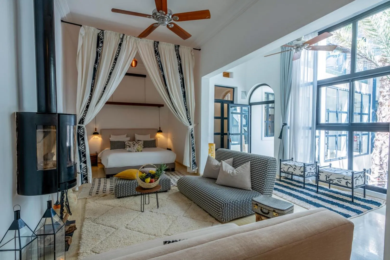 Living room in Maison H Kasbah