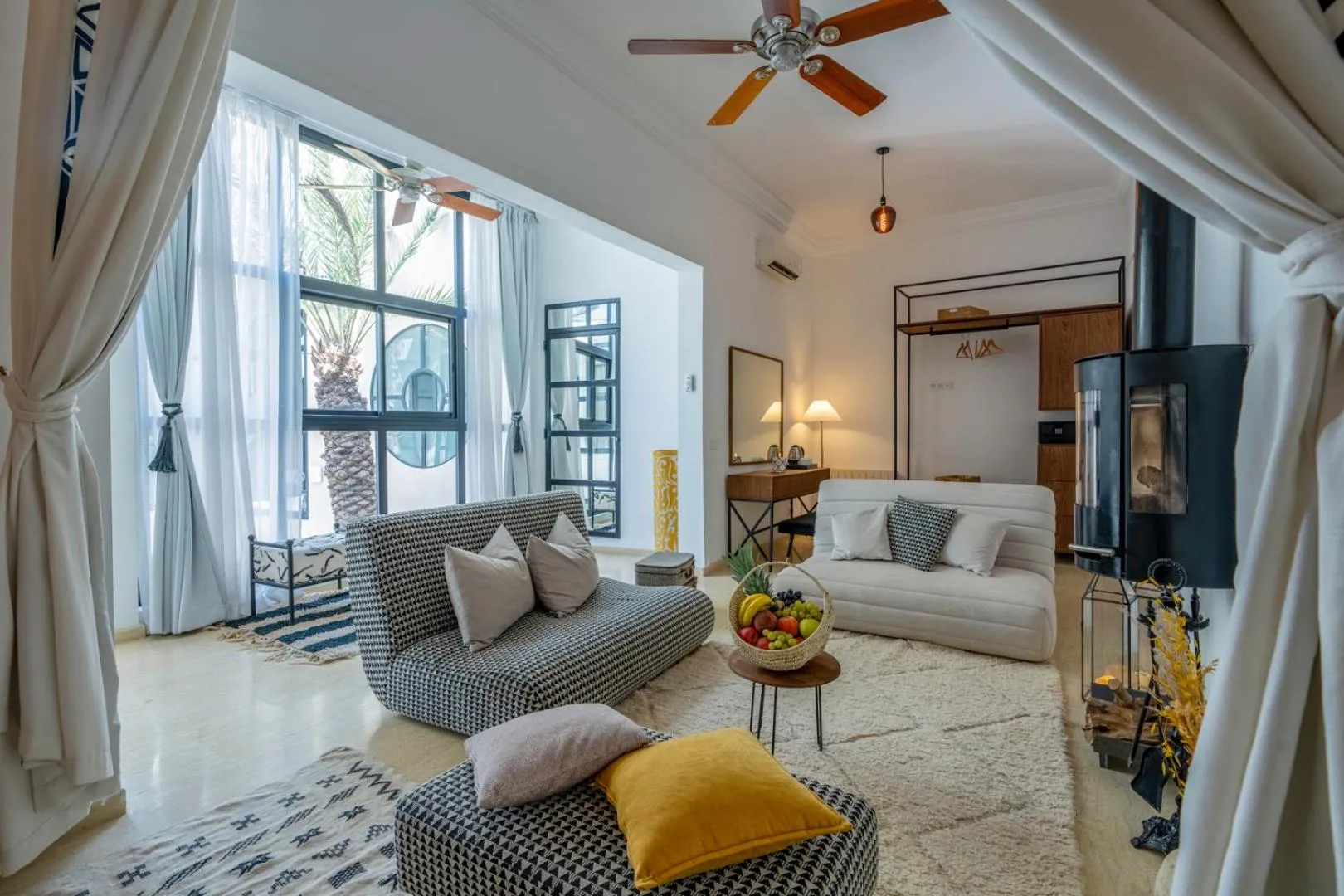 Living room in Maison H Kasbah