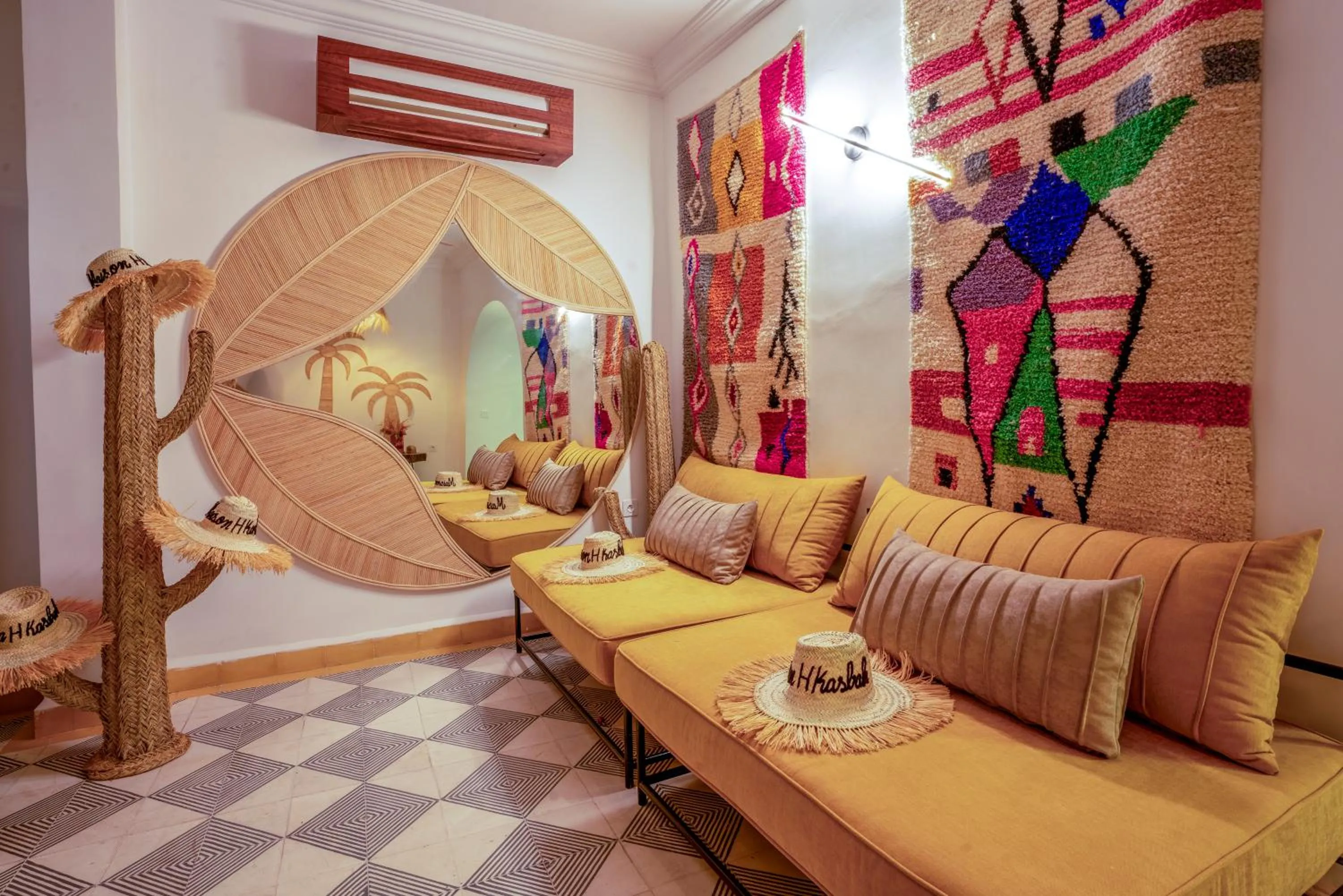 Living room in Maison H Kasbah