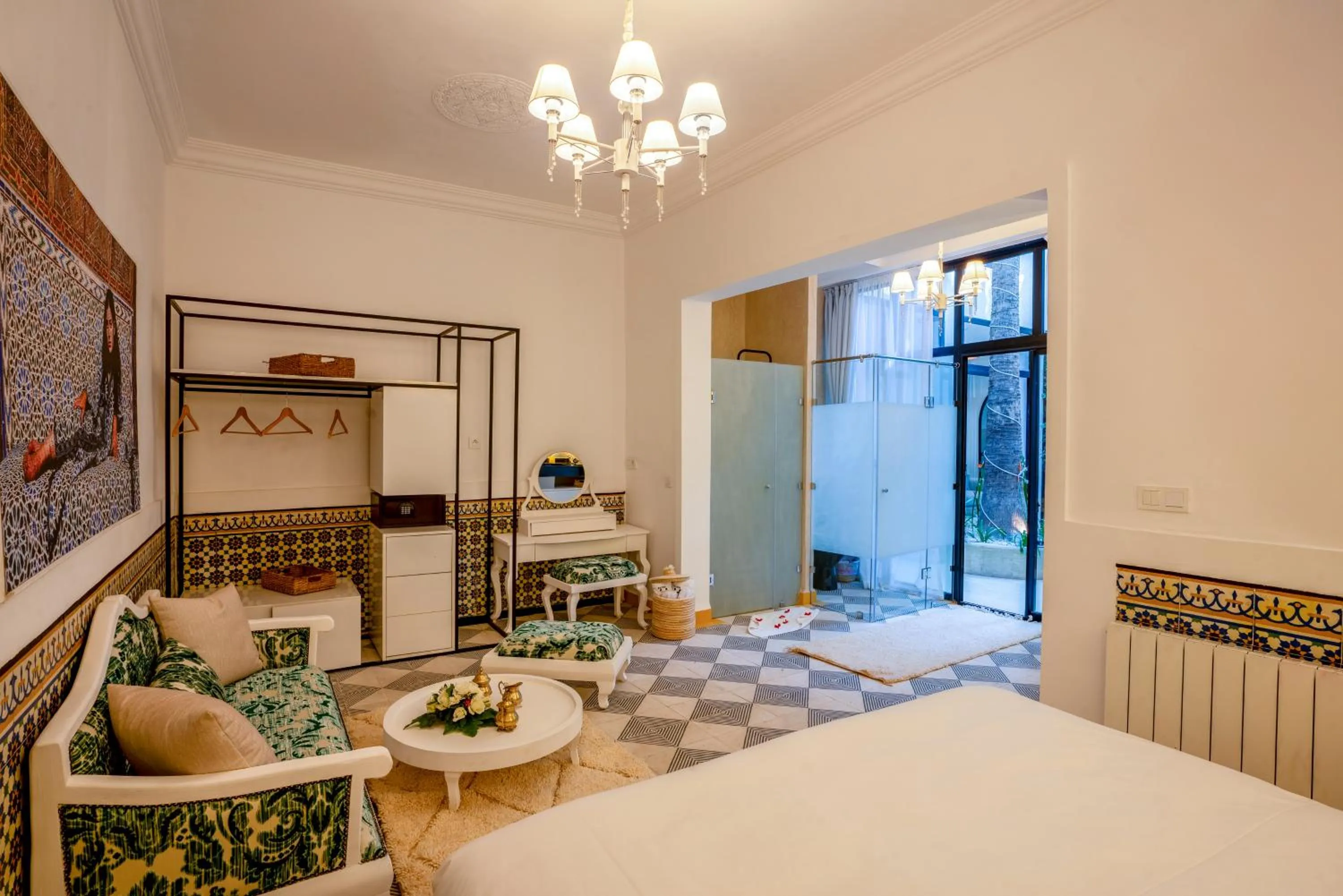 Bathroom, Bed in Maison H Kasbah