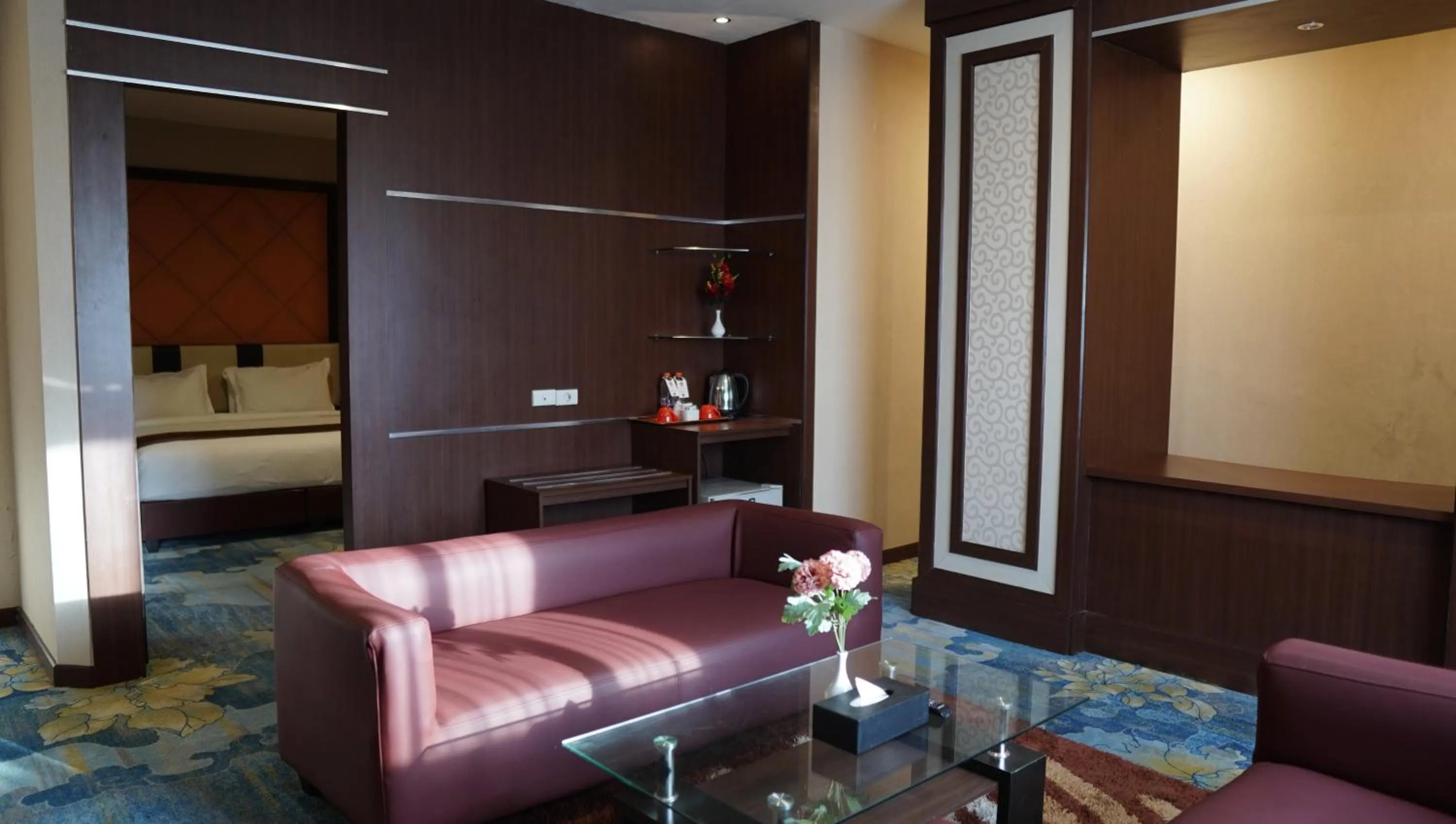 Living room in New Hollywood hotel