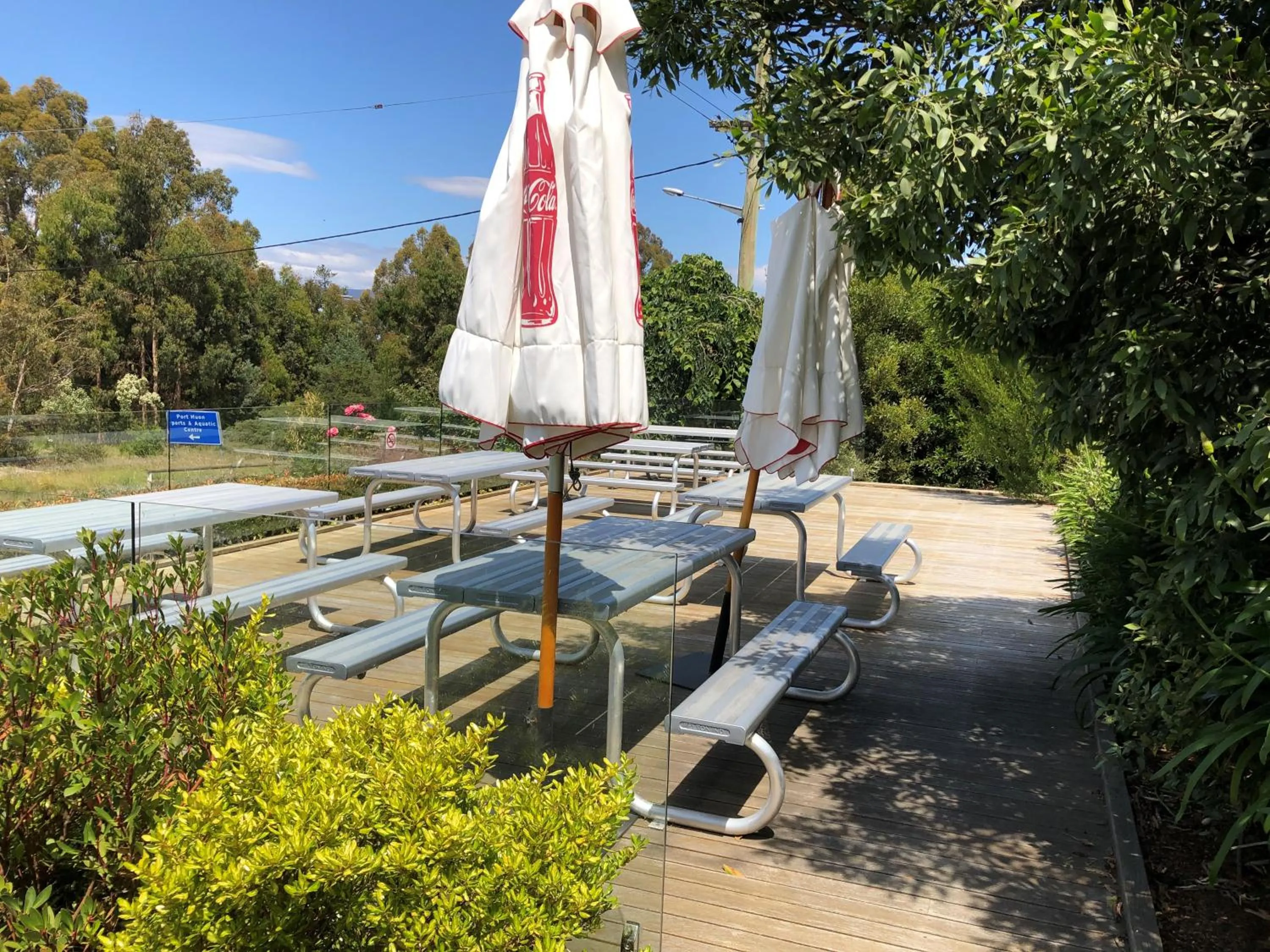 Patio in Kermandie Hotel
