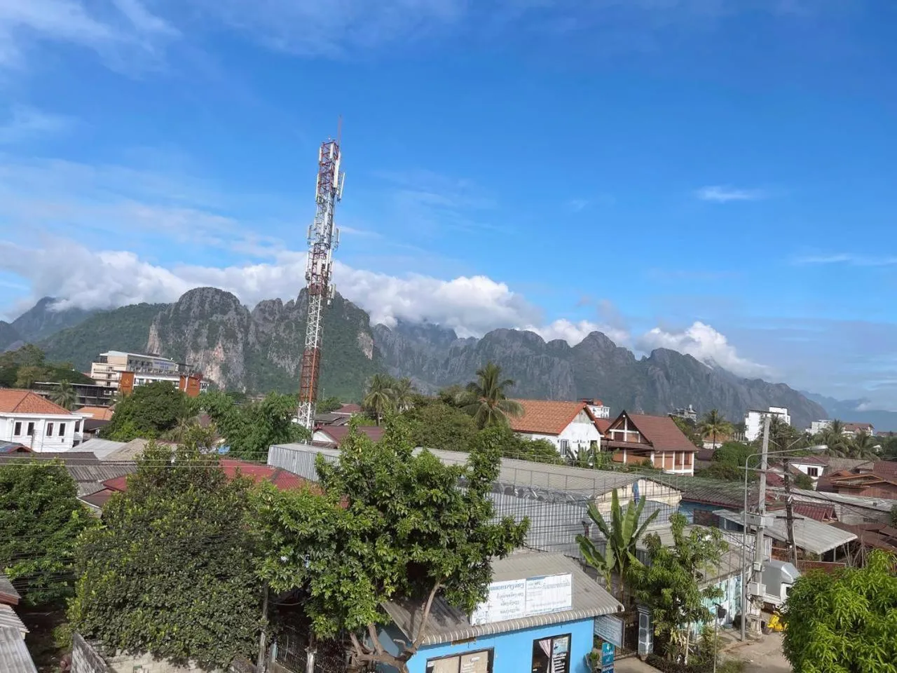 View (from property/room) in Smile Guesthouse VangVieng