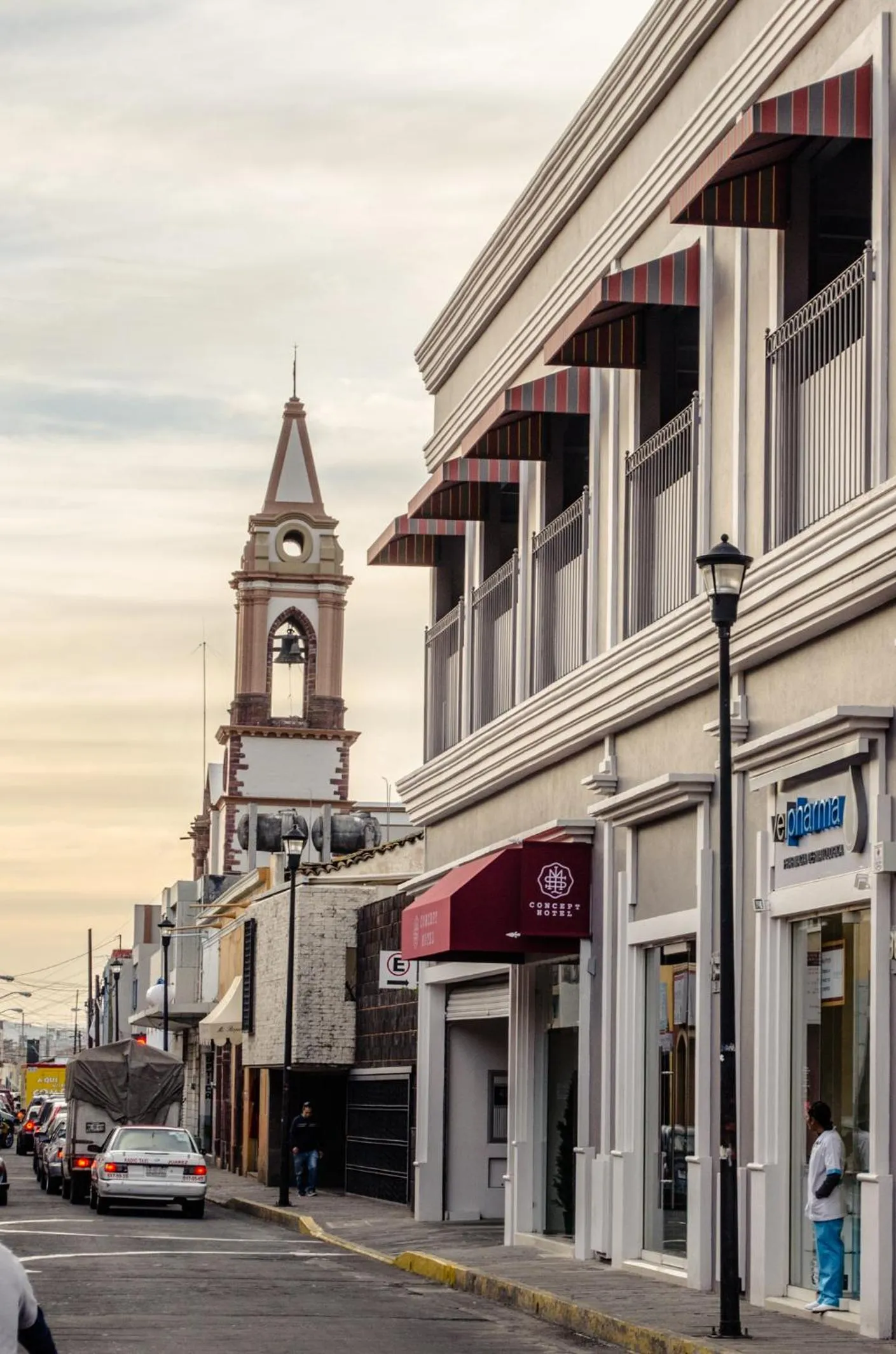 Facade/entrance in Concept Hotel - Centro Zamora
