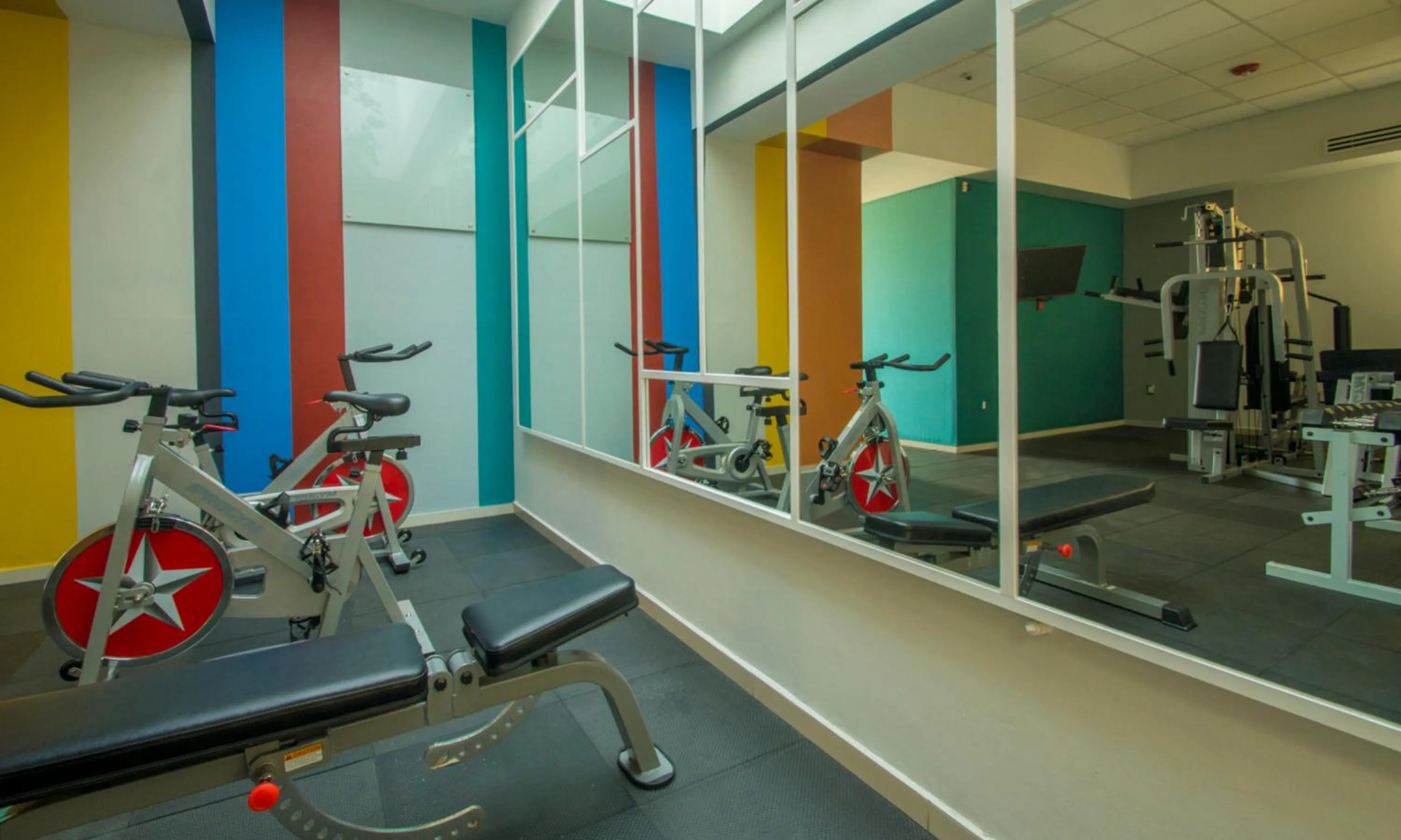 Fitness centre/facilities in Concept Hotel - Centro Zamora