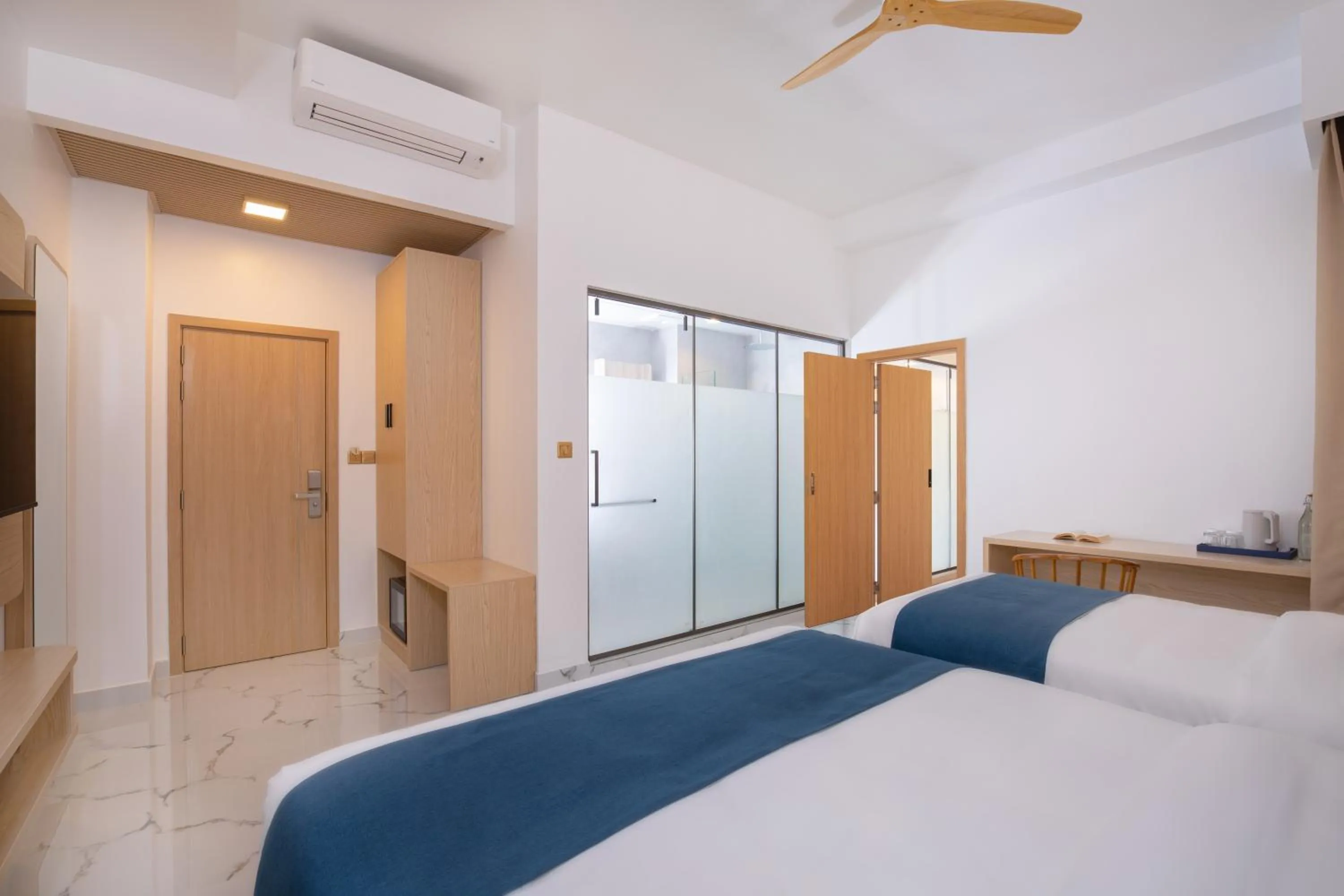 Bed in Arrival Beach and Spa