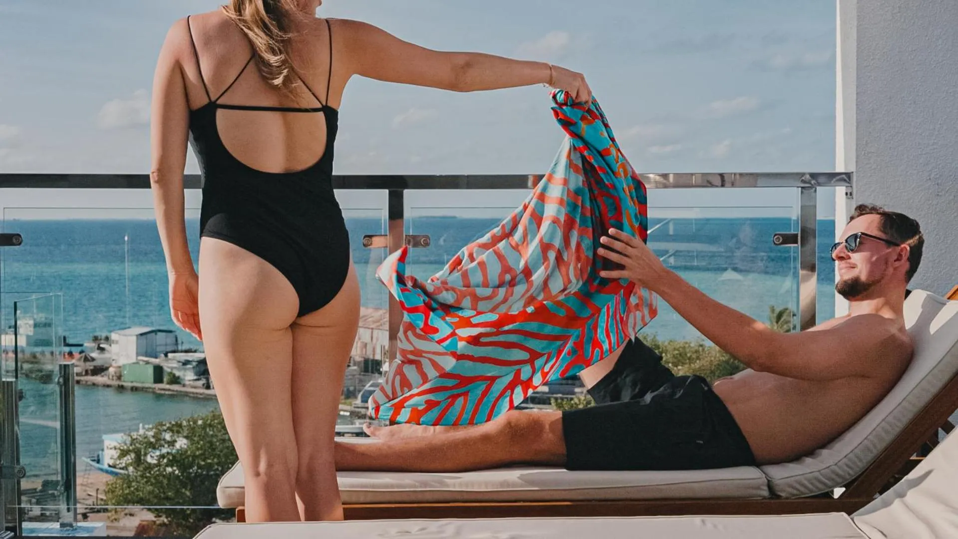 Swimming pool in Arrival Beach and Spa