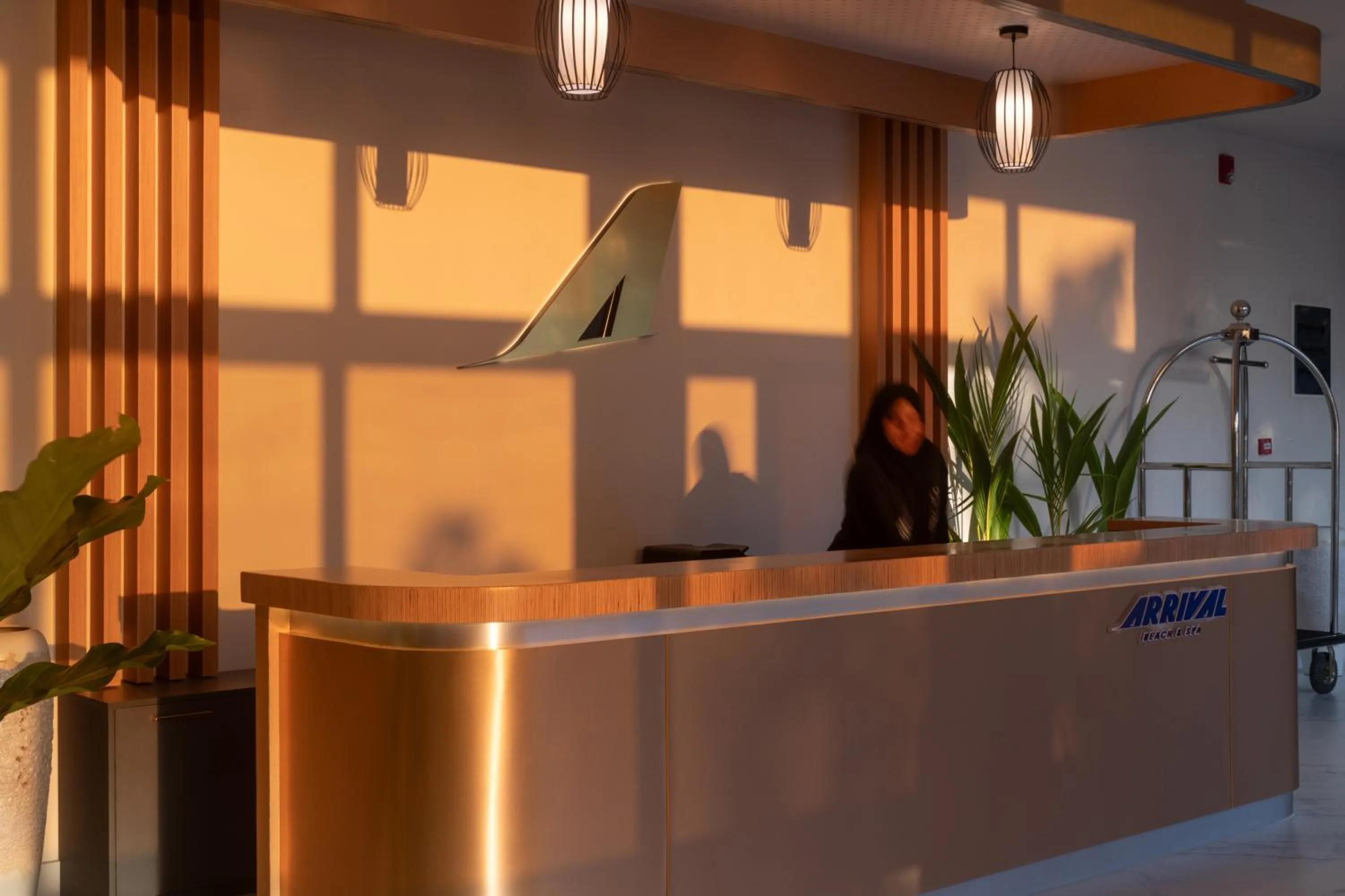 Lobby or reception in Arrival Beach and Spa