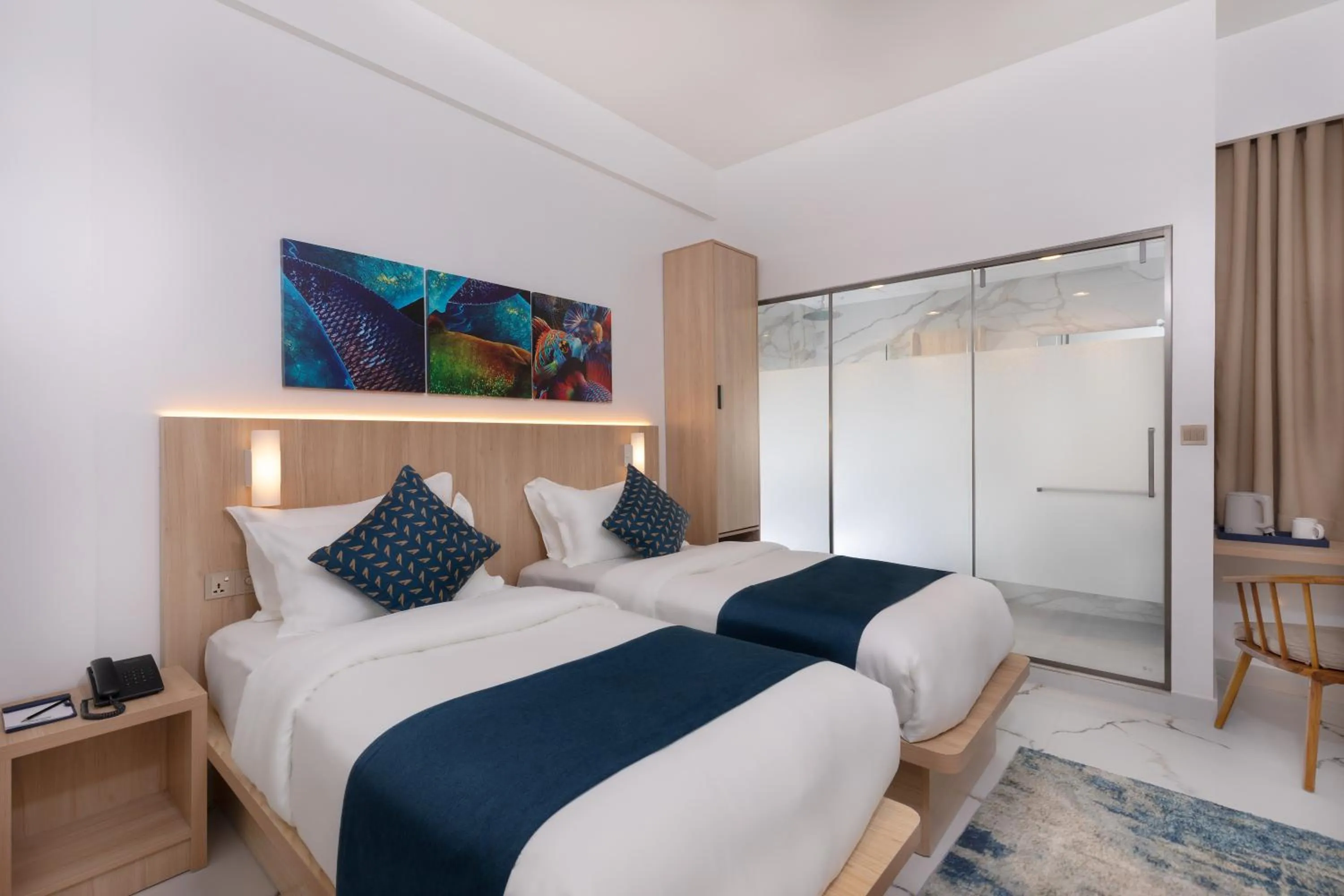 Bed in Arrival Beach and Spa