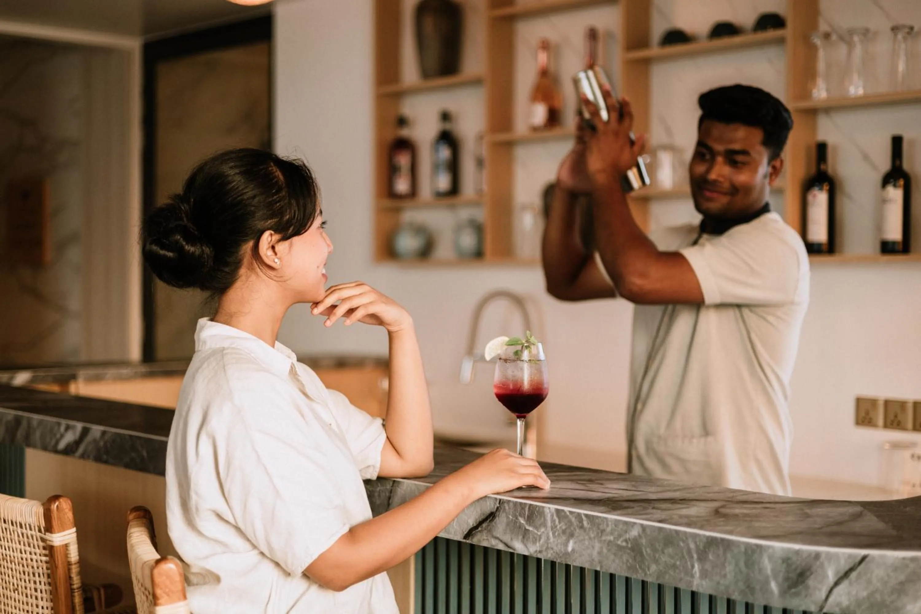 Restaurant/places to eat in Arrival Beach and Spa