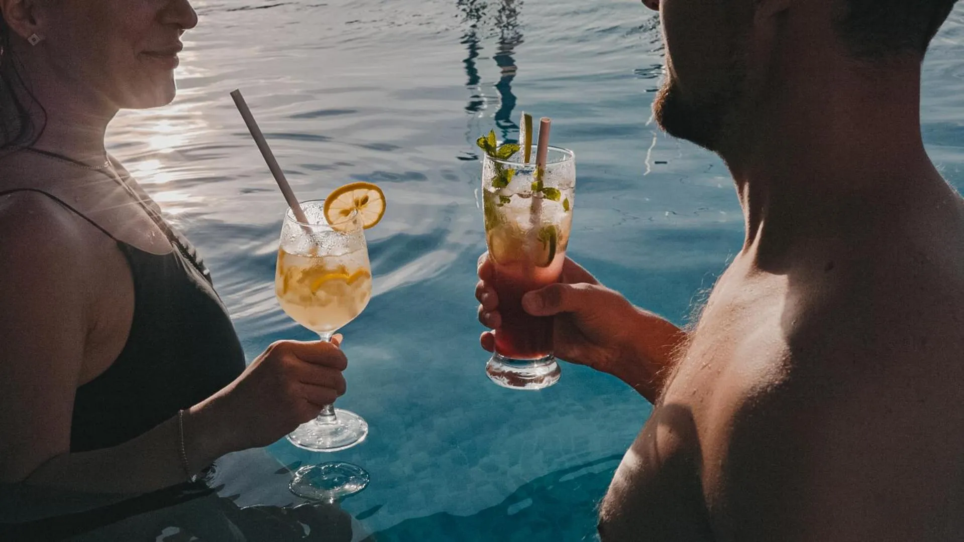 Swimming pool in Arrival Beach and Spa