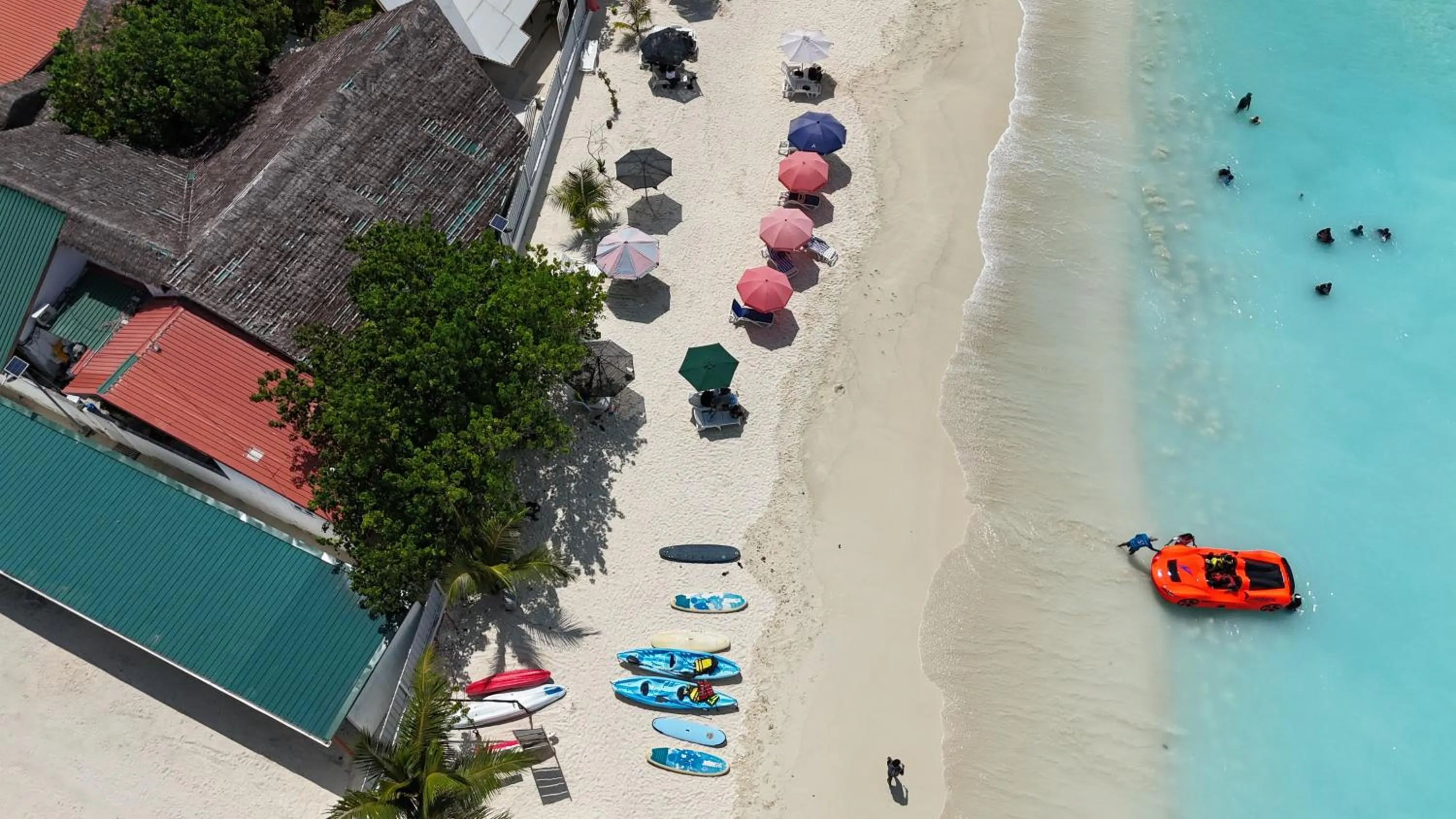 Beach in Arrival Beach and Spa