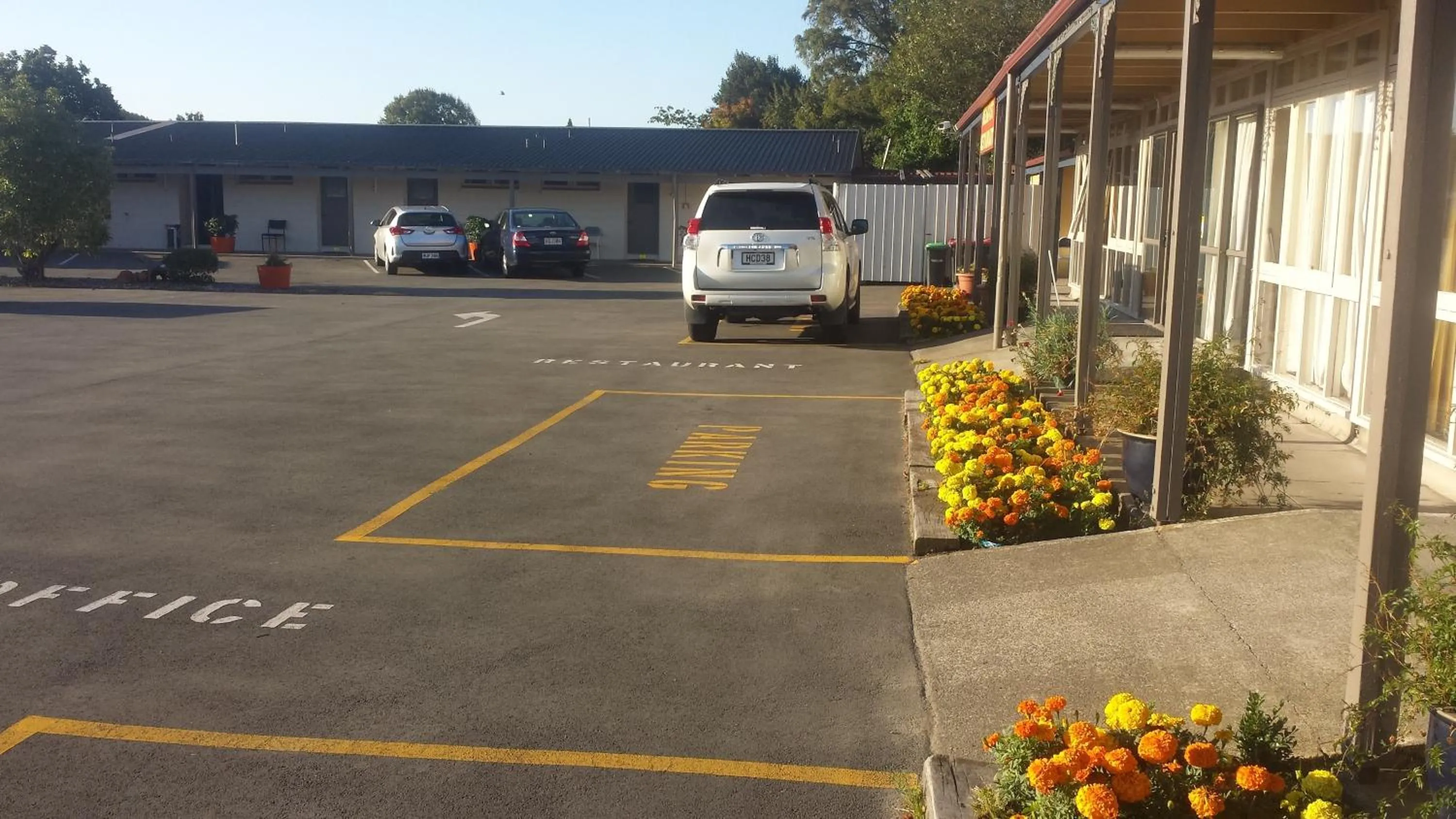 Area and facilities in Blenheim Road Motor Lodge
