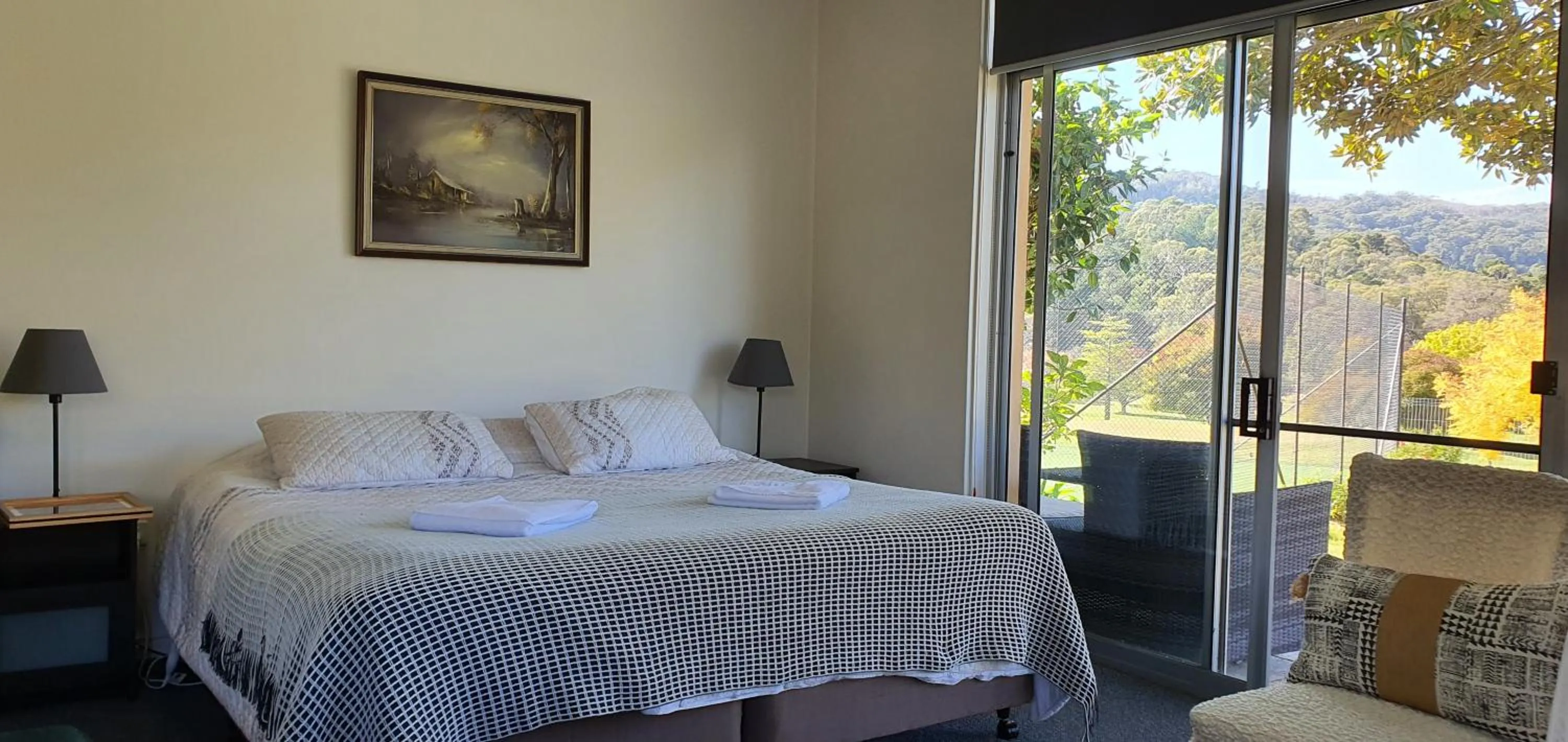 Bed in Golfview Lodge