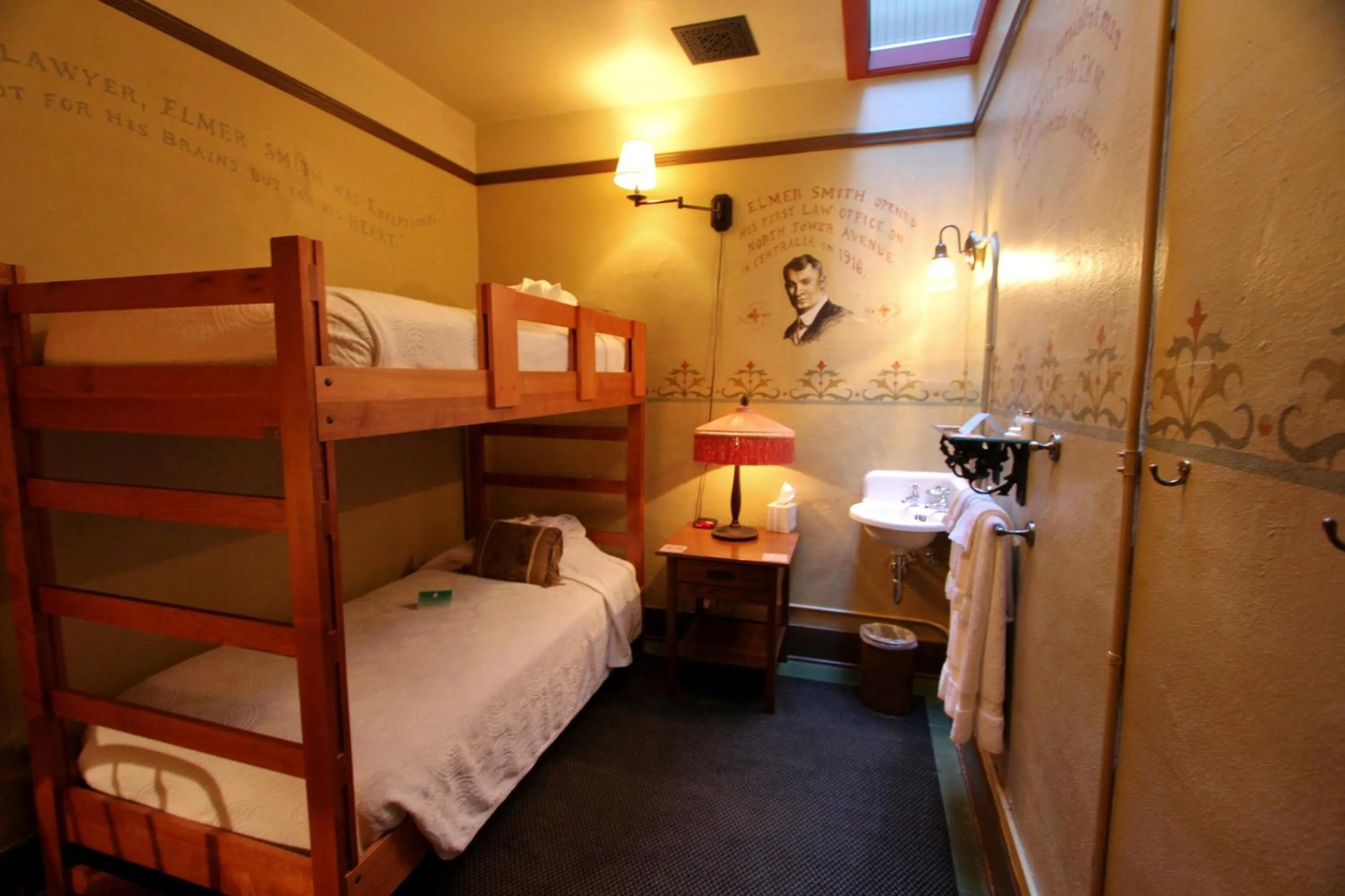 bunk bed, Bed in McMenamins Olympic Club