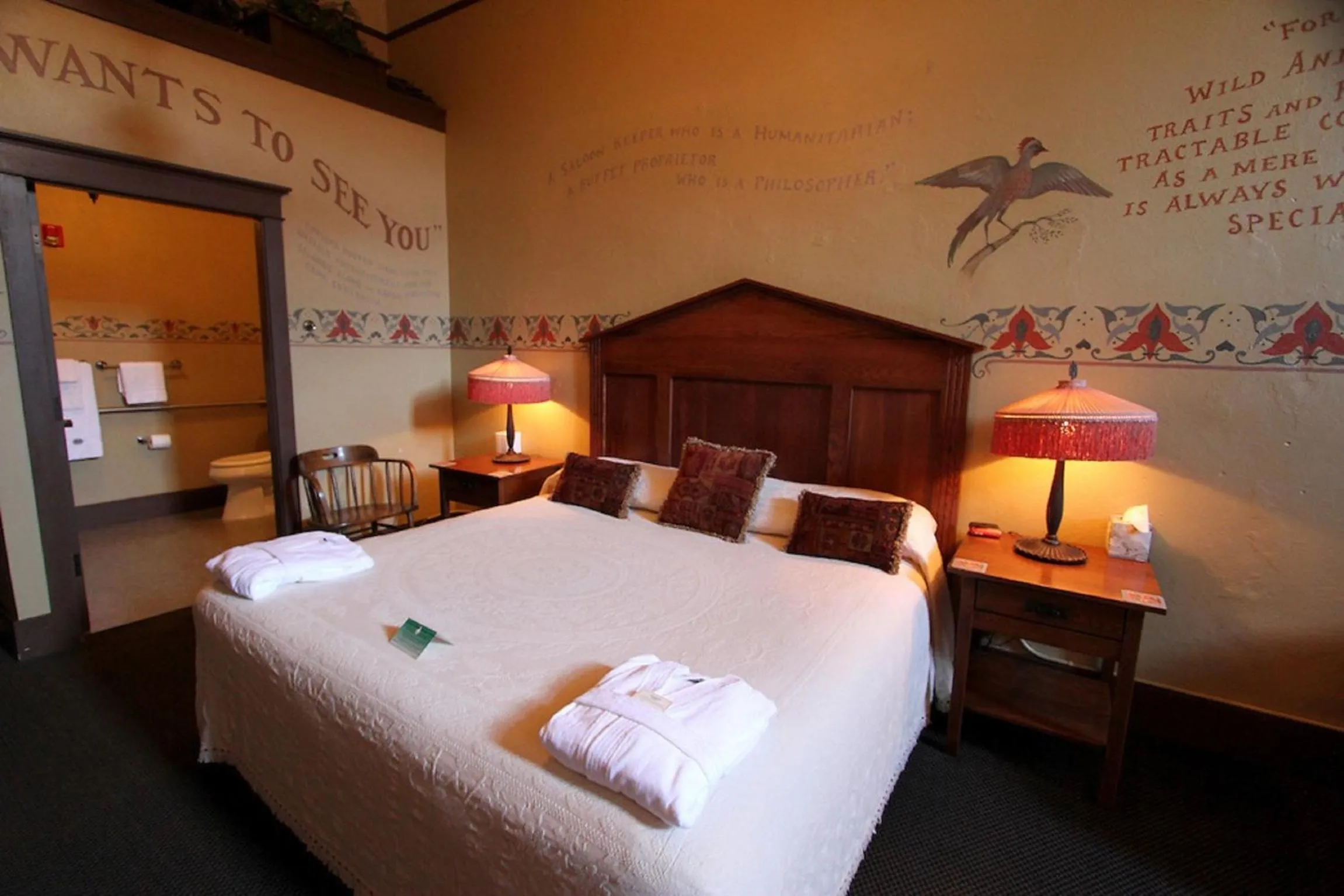 Bed in McMenamins Olympic Club